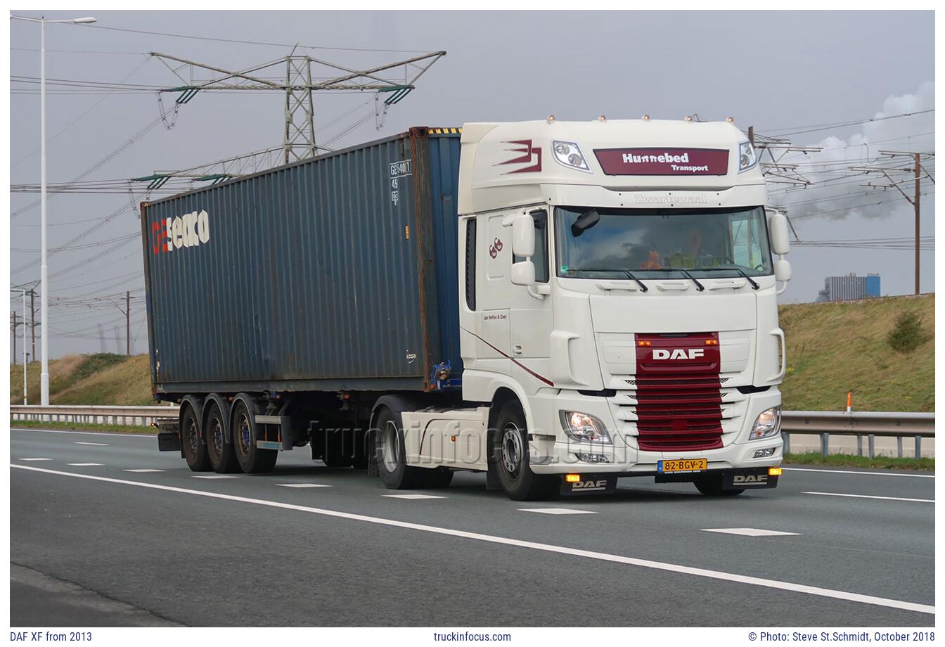 DAF XF from 2013 Photo October 2018