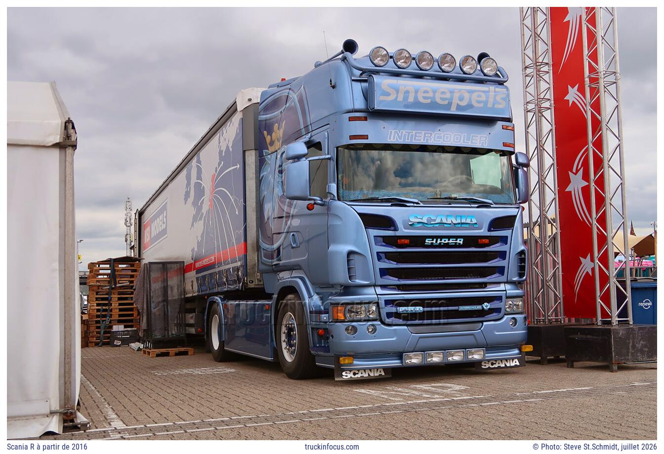 Scania R à partir de 2016 Photo juillet 2026