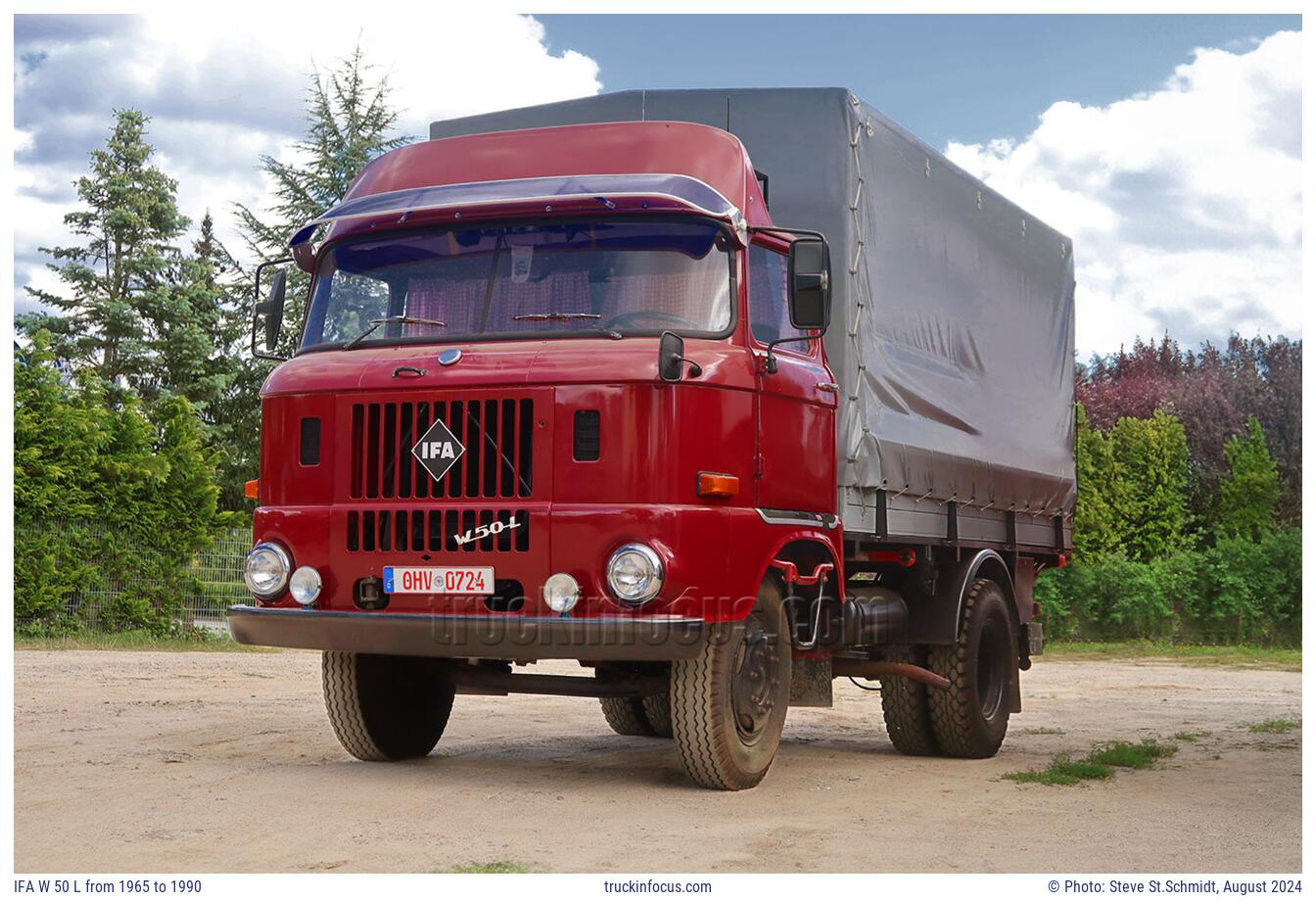 IFA W 50 L from 1965 to 1990 Photo August 2024