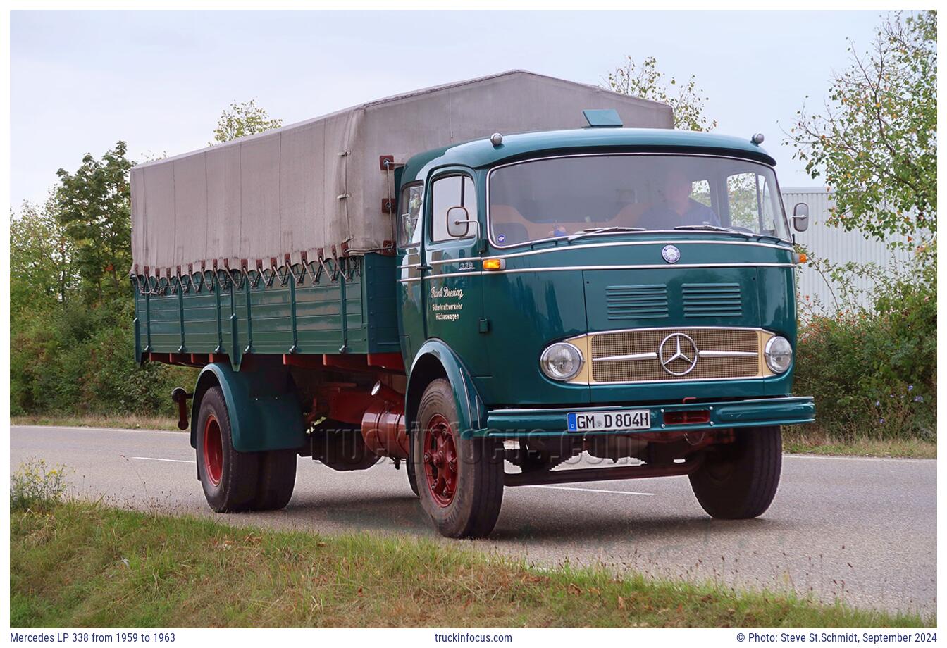 Mercedes LP 338 from 1959 to 1963 Photo September 2024