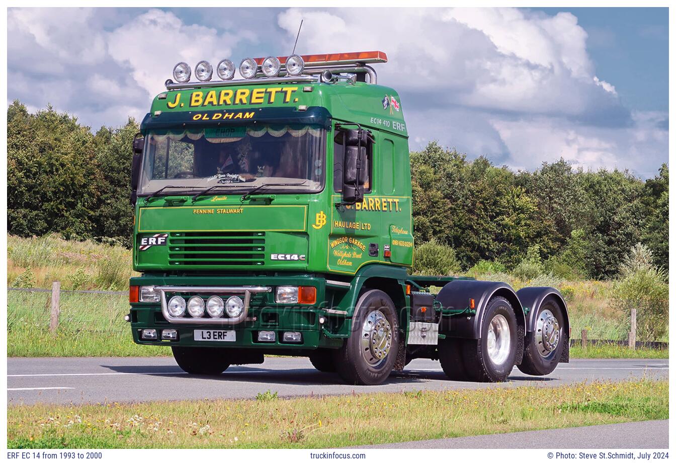 ERF EC 14 from 1993 to 2000 Photo July 2024