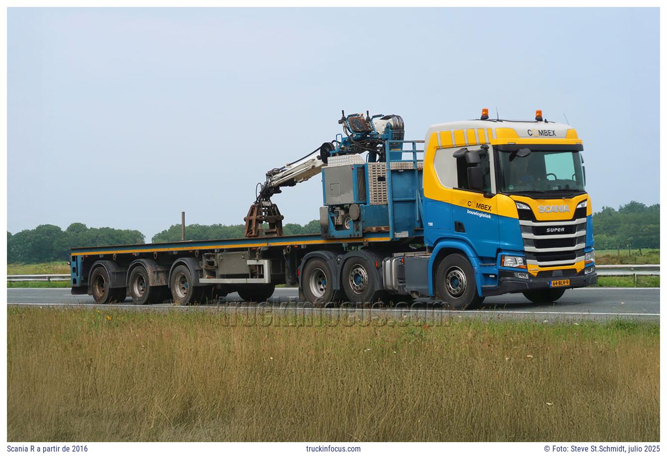Scania R a partir de 2016 Foto julio 2025