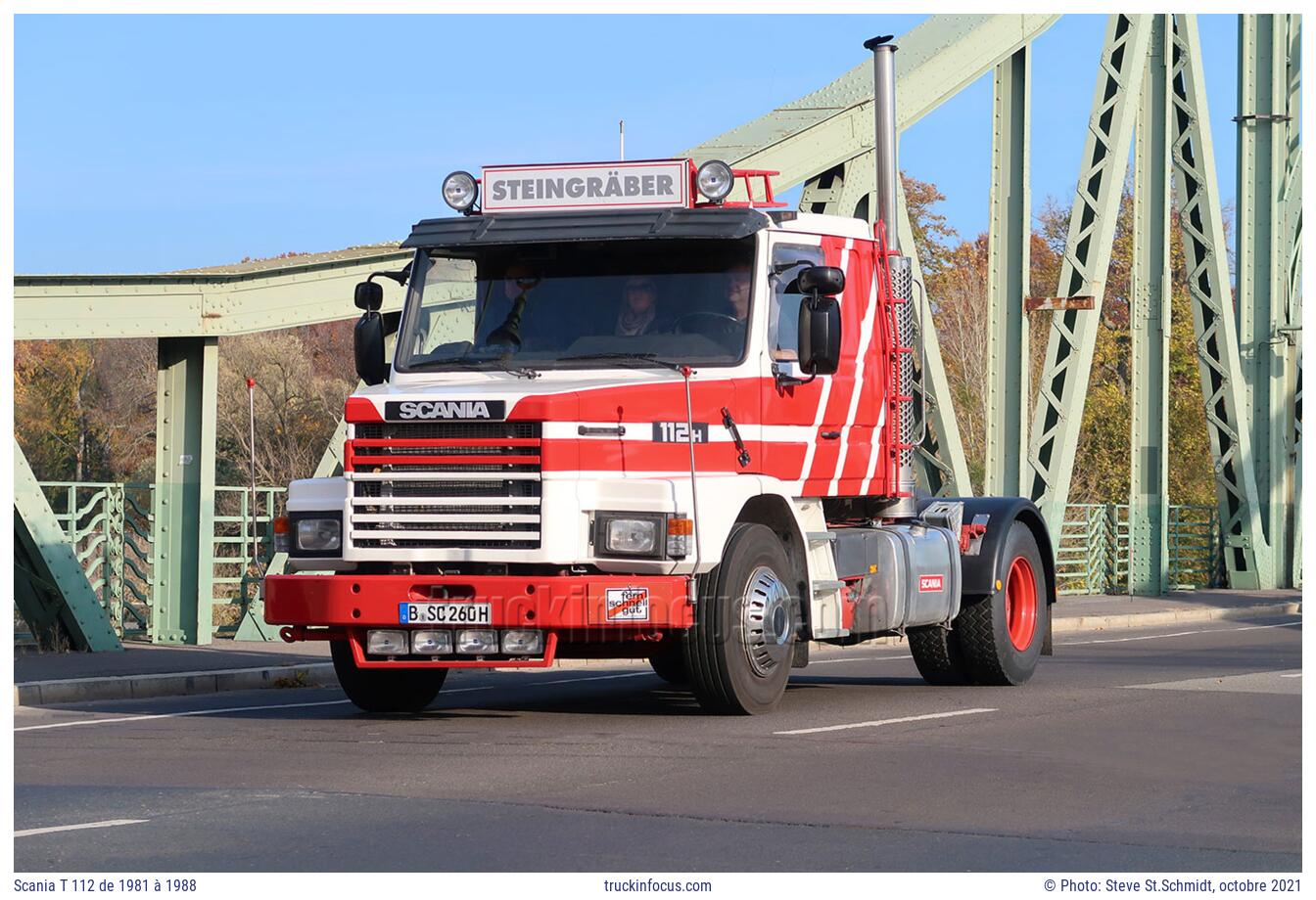 Scania T 112 de 1981 à 1988 Photo octobre 2021