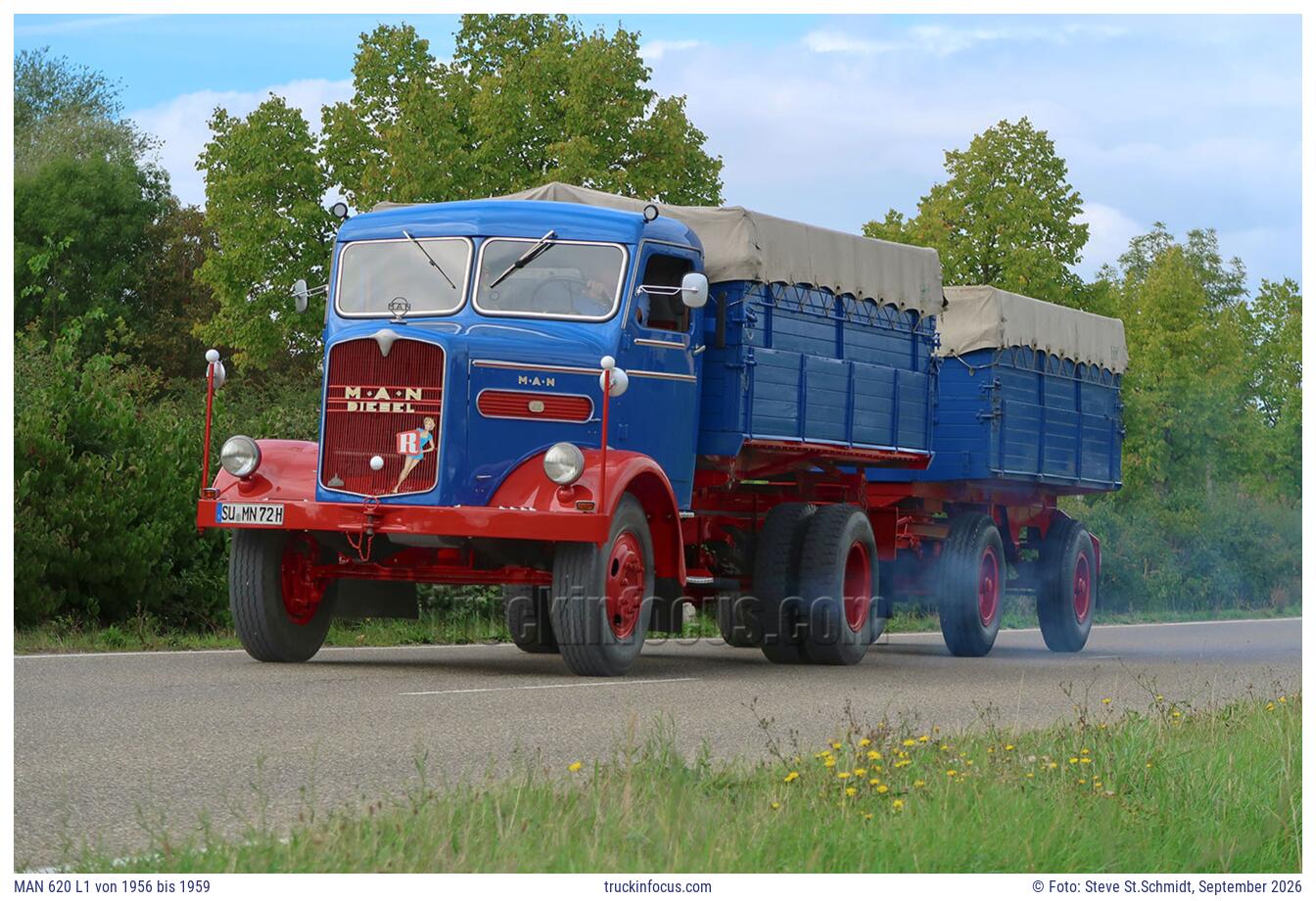 MAN 620 L1 von 1956 bis 1959 Foto September 2026