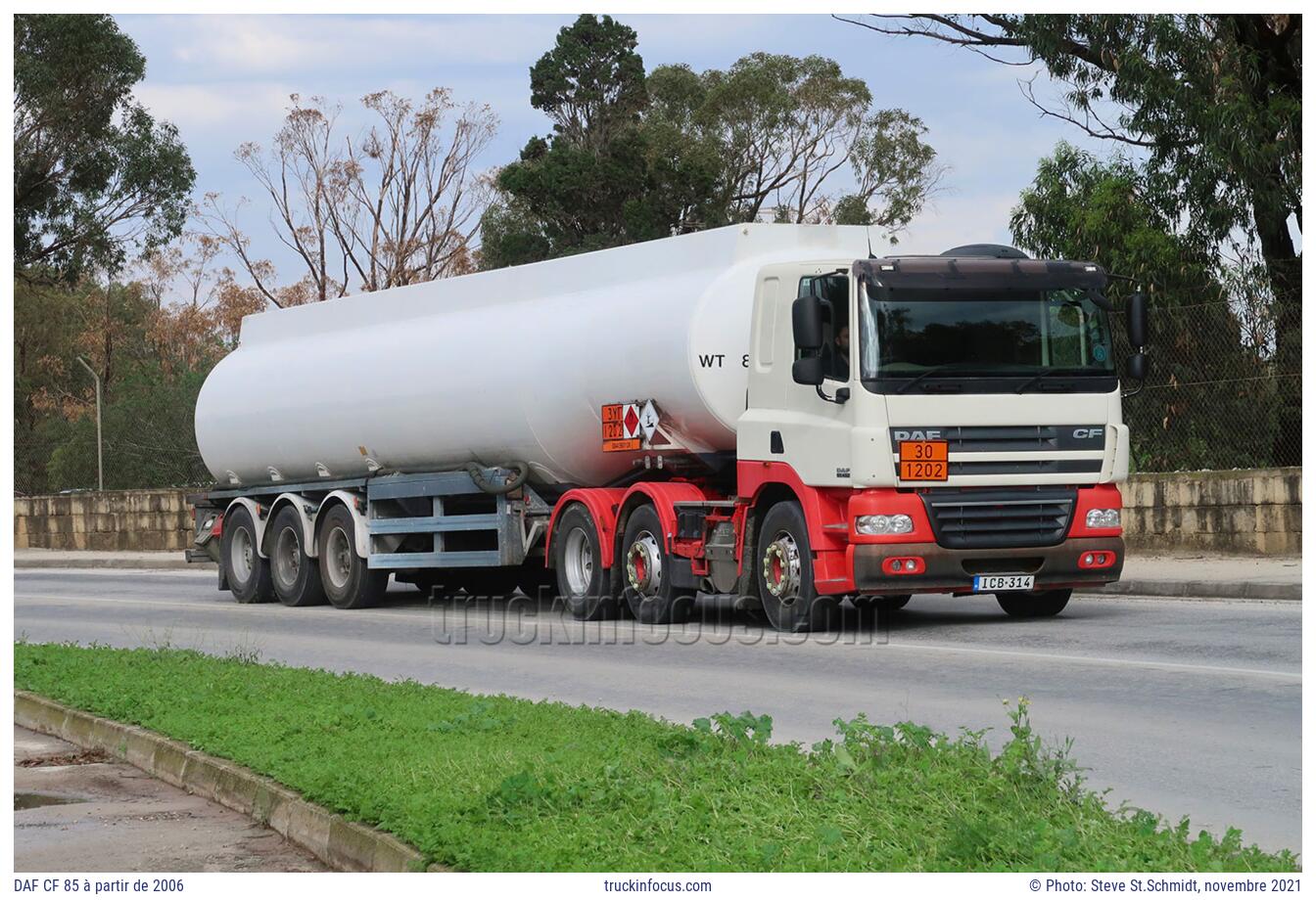 DAF CF 85 à partir de 2006 Photo novembre 2021