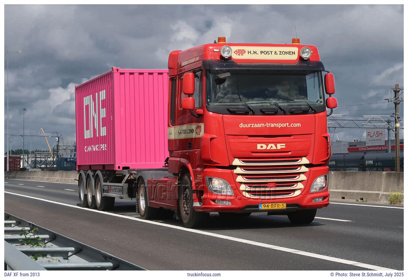 DAF XF from 2013 Photo July 2025