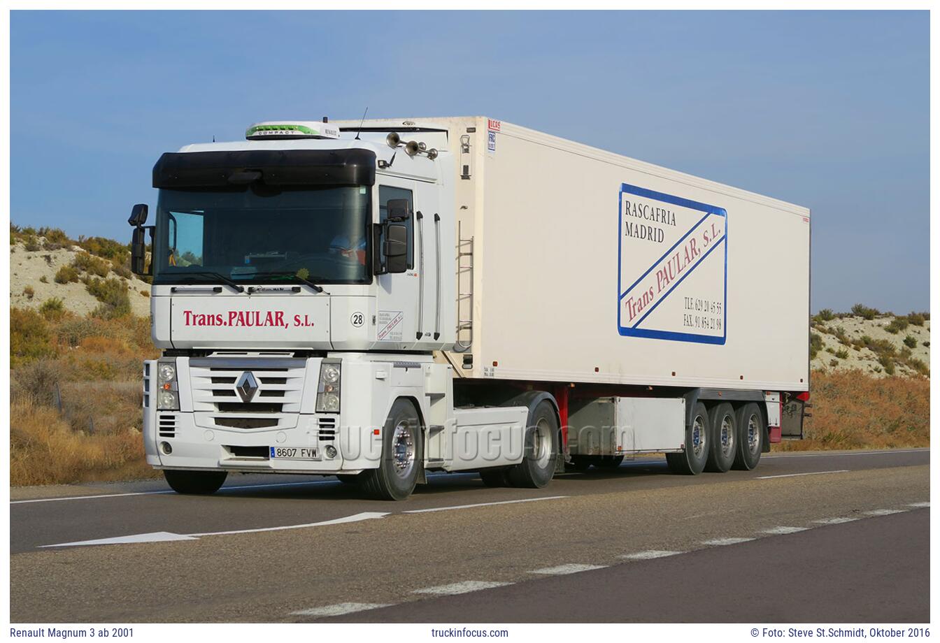 Renault Magnum 3 ab 2001 Foto Oktober 2016