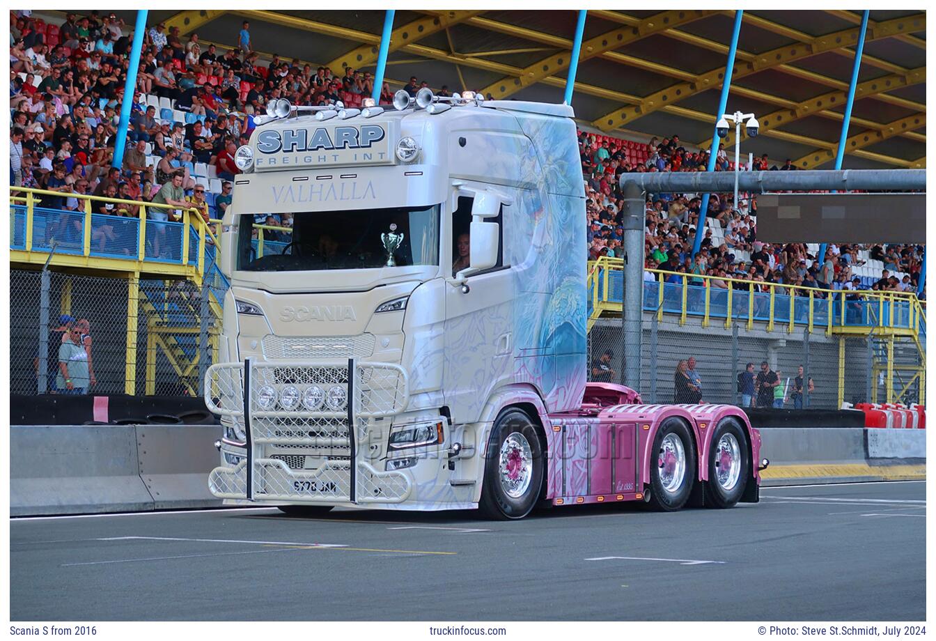 Scania S from 2016 Photo July 2024