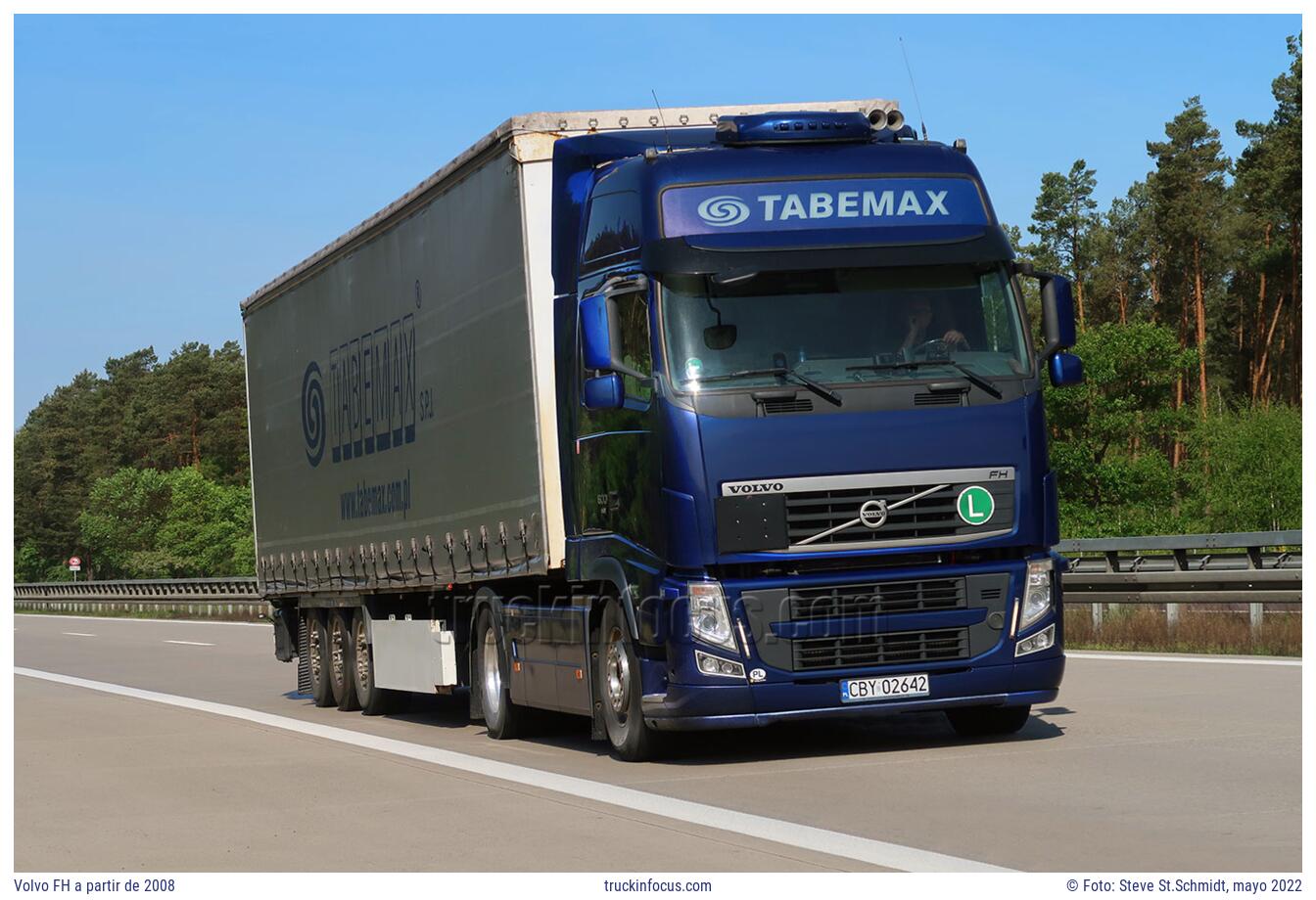Volvo FH a partir de 2008 Foto mayo 2022