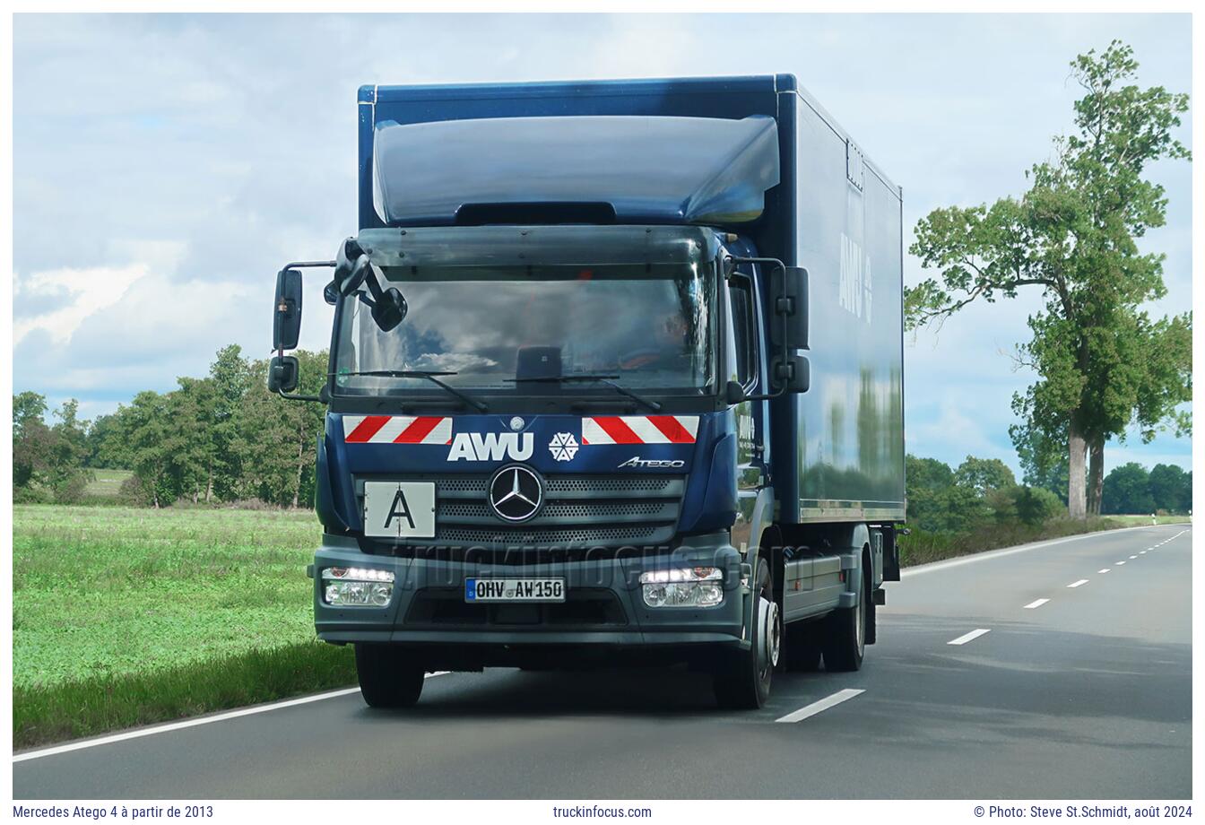 Mercedes Atego 4 à partir de 2013 Photo août 2024