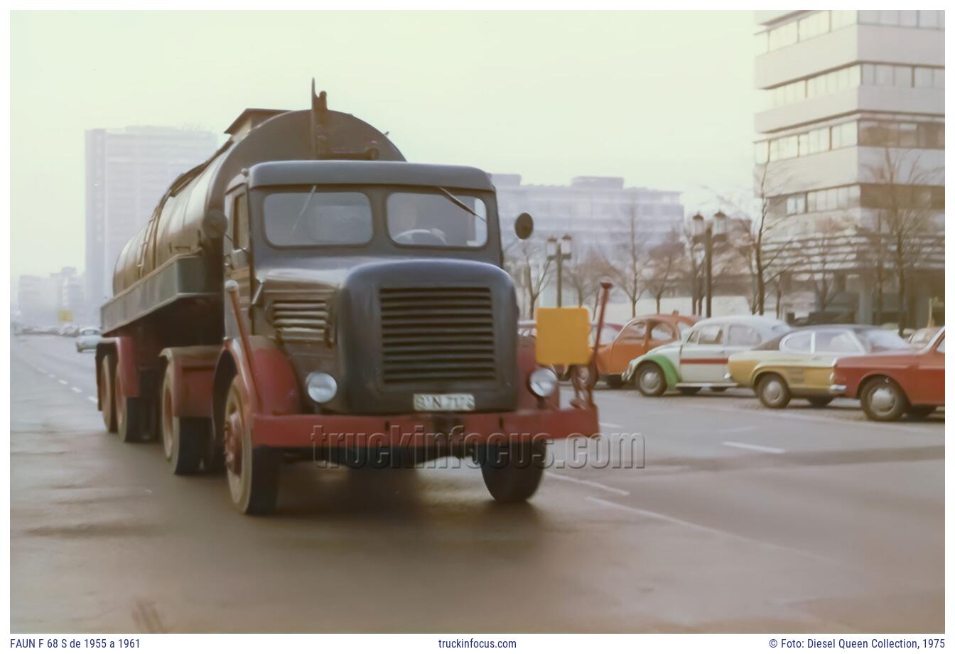FAUN F 68 S de 1955 a 1961 Foto 1975