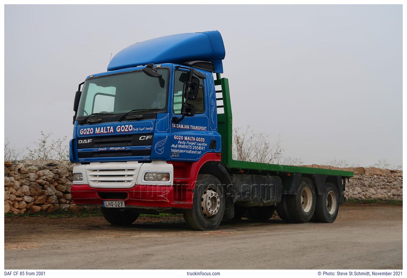 DAF CF 85 from 2001 Photo November 2021