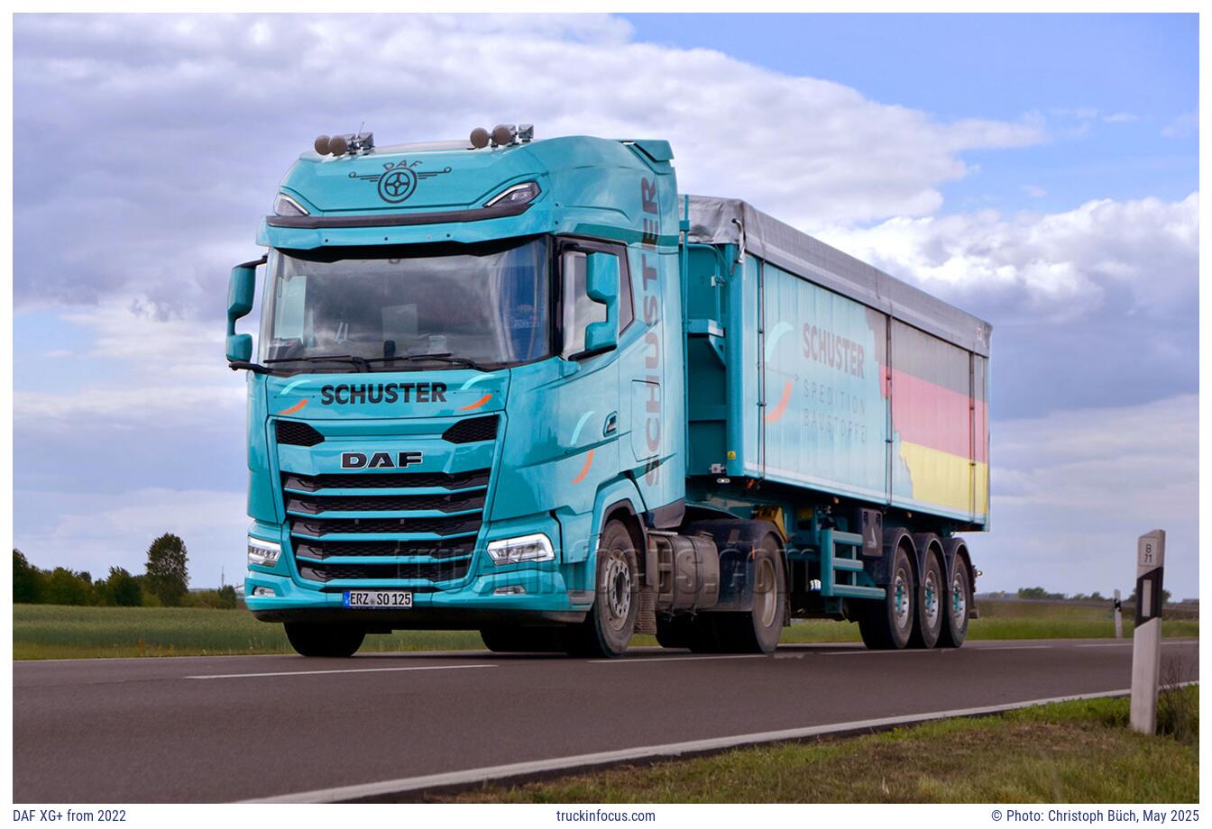 DAF XG+ from 2022 Photo May 2025