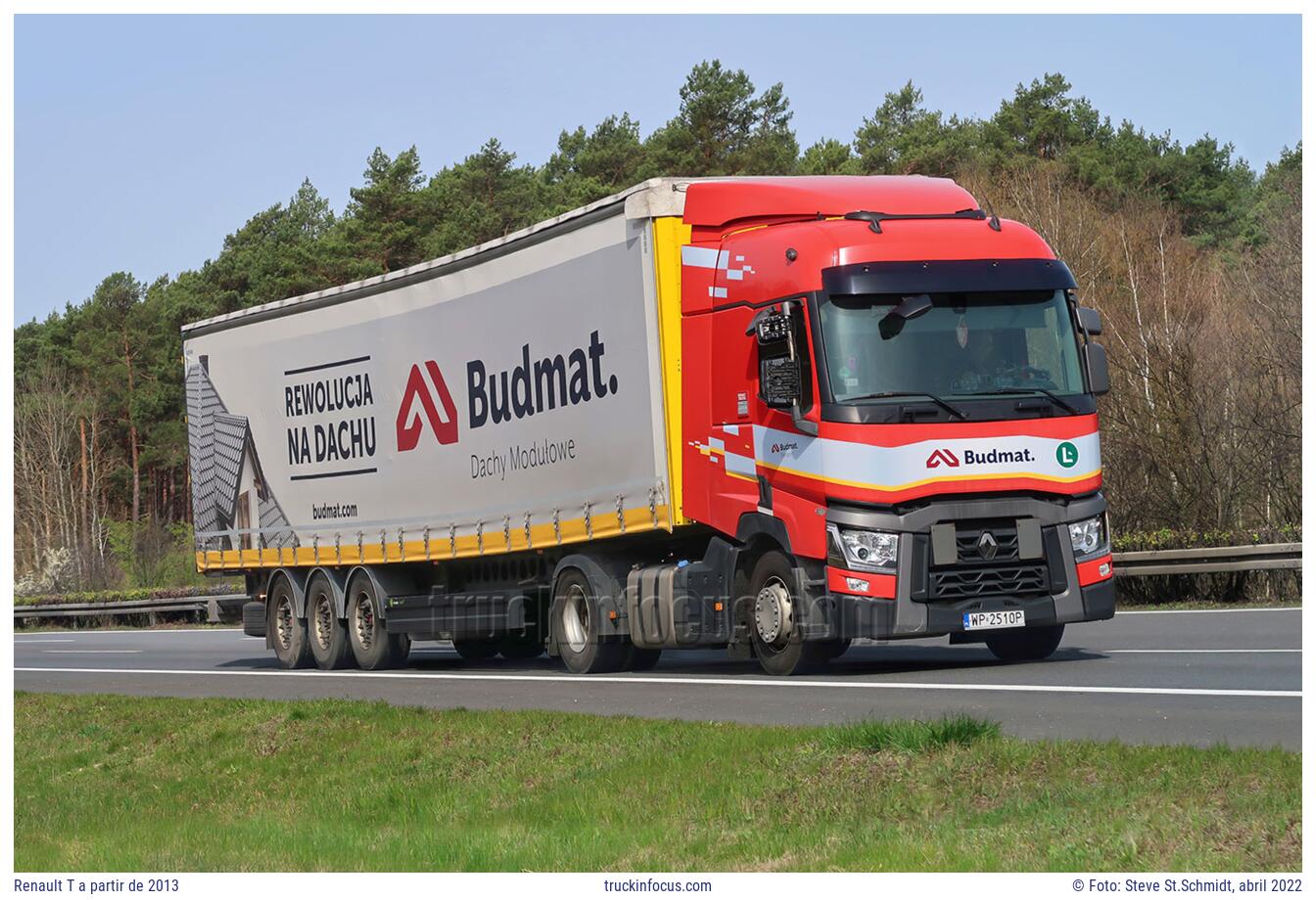 Renault T a partir de 2013 Foto abril 2022