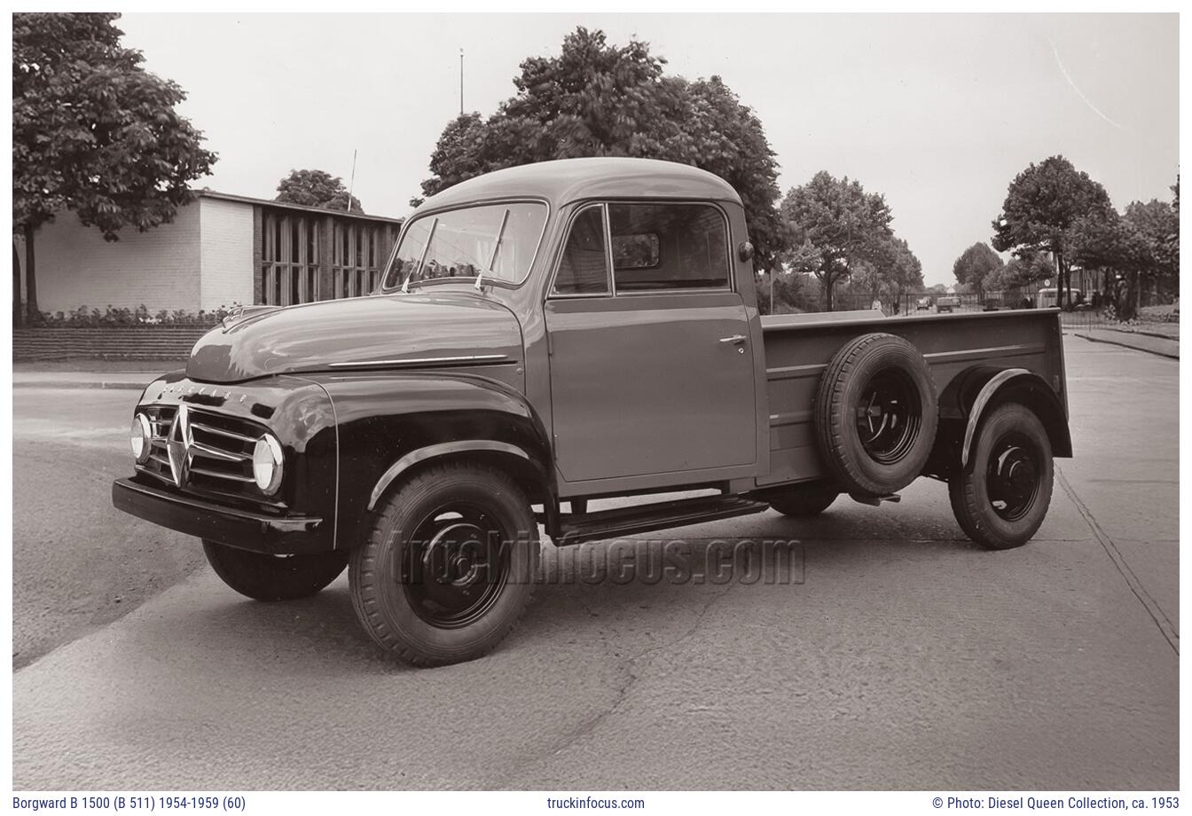 Borgward B 1500 (B 511) 1954-1959 (60) Photo ca. 1953