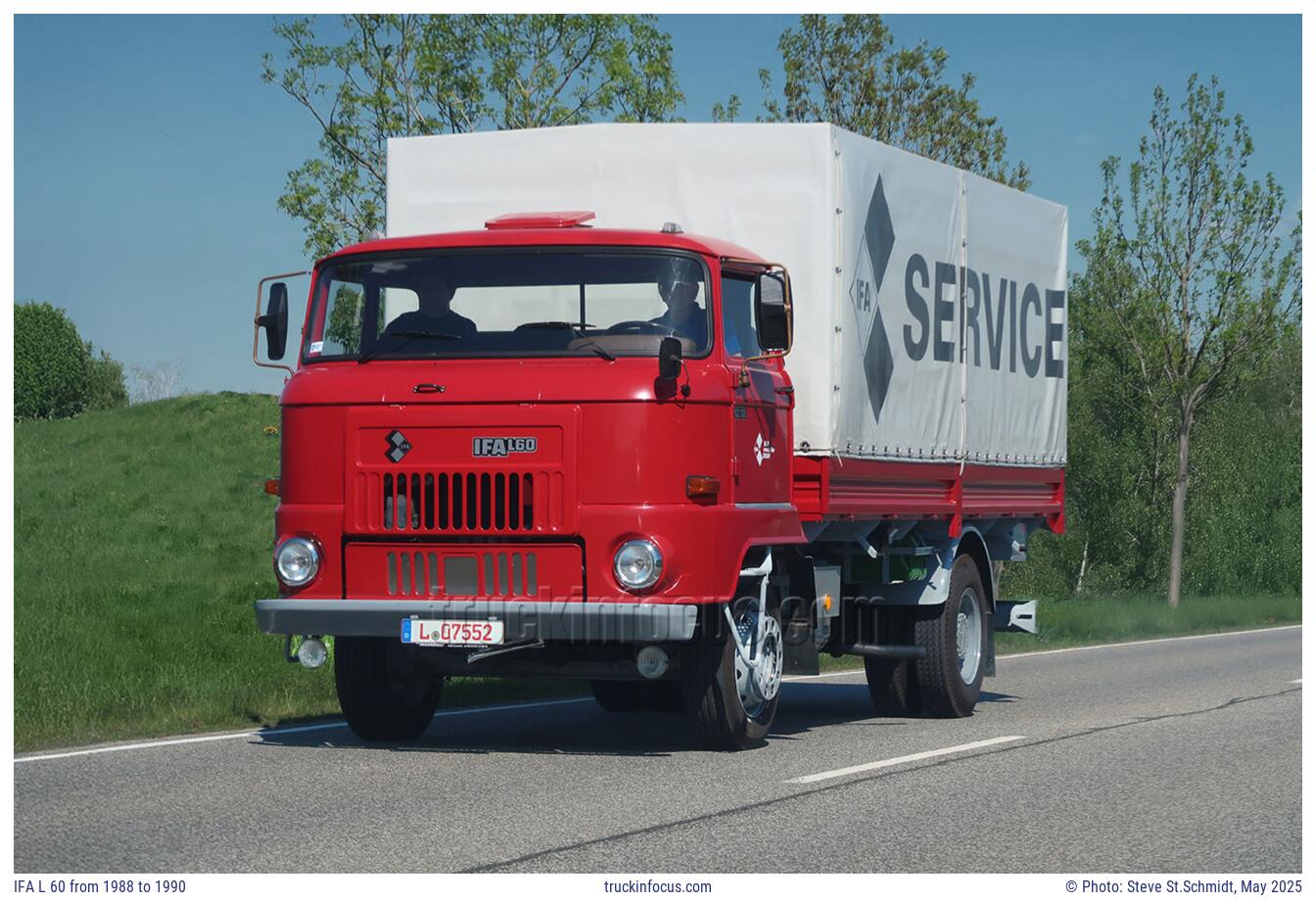 IFA L 60 from 1988 to 1990 Photo May 2025