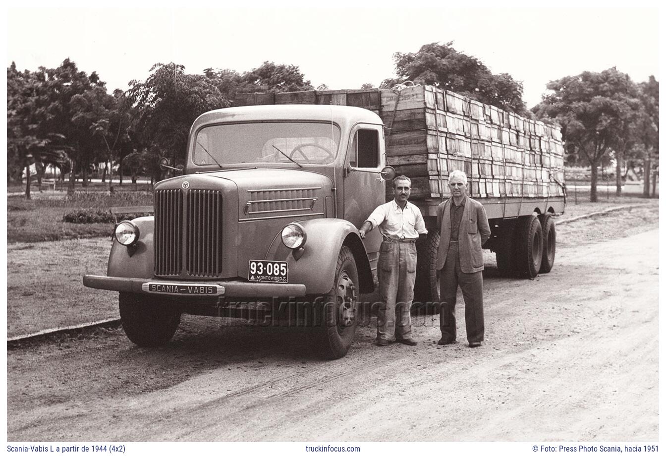 Scania-Vabis L a partir de 1944 (4x2) Foto hacia 1951