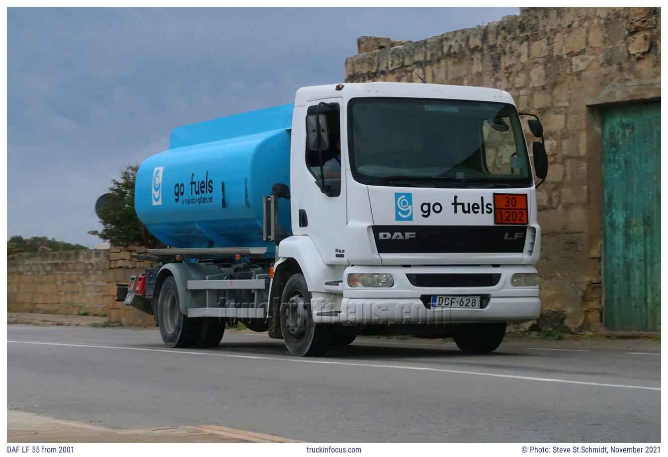 DAF LF 55 from 2001 Photo November 2021