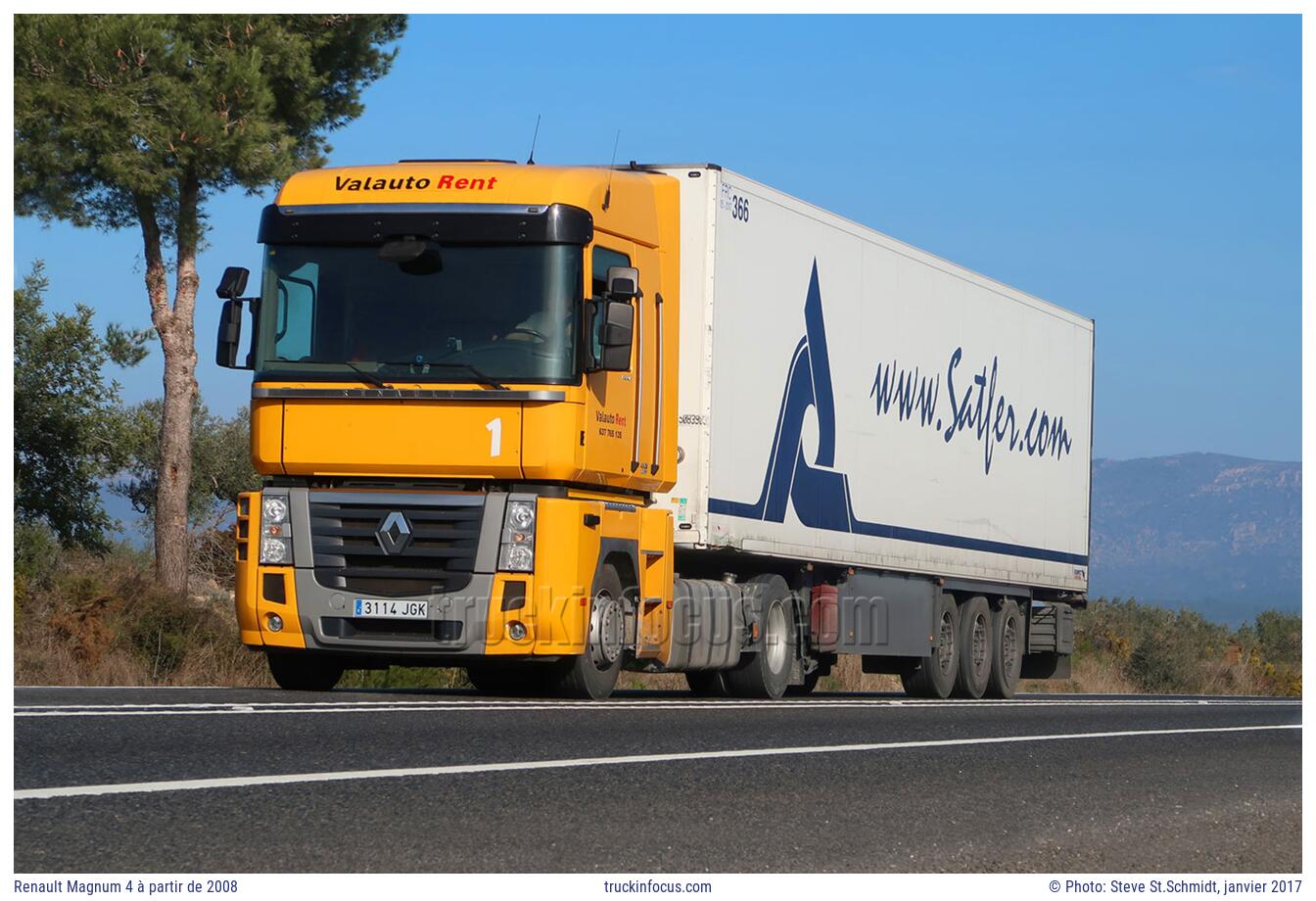 Renault Magnum 4 à partir de 2008 Photo janvier 2017