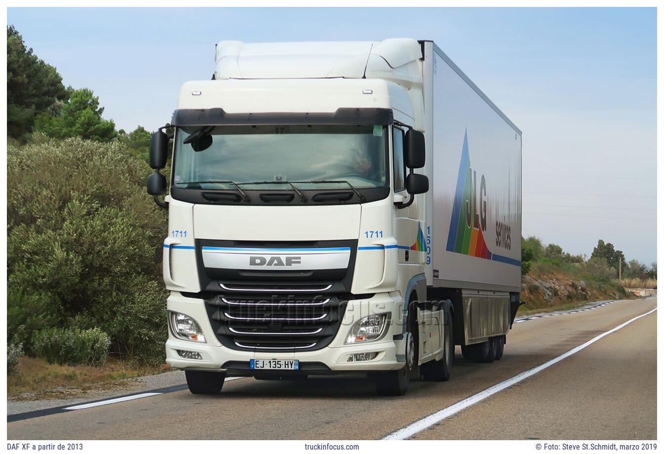 DAF XF a partir de 2013 Foto marzo 2019