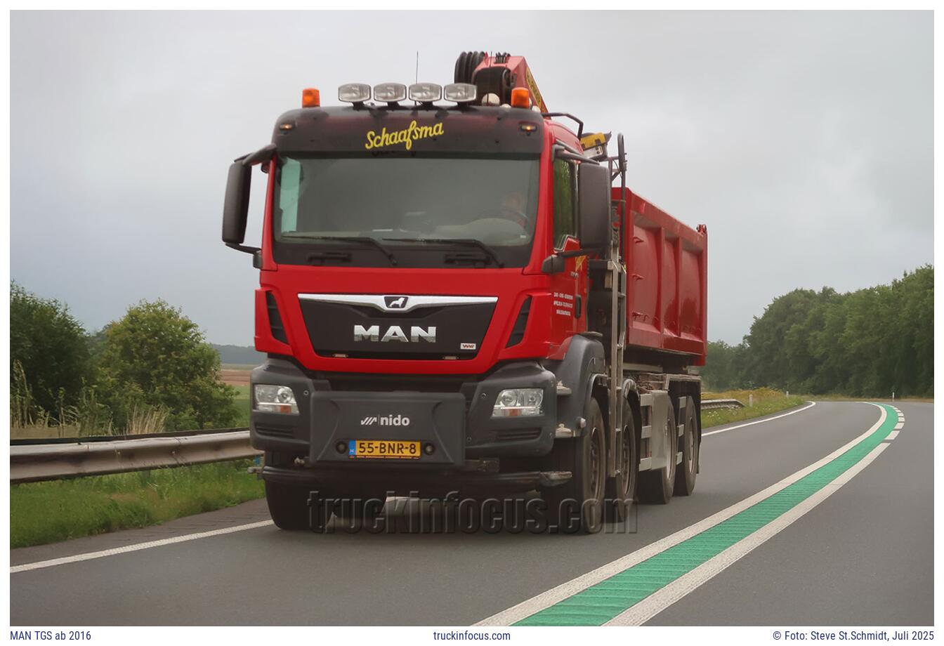 MAN TGS ab 2016 Foto Juli 2025