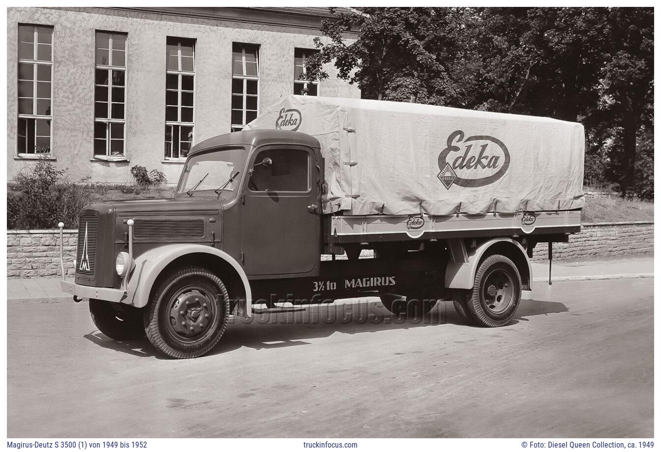 Magirus-Deutz S 3500 (1) von 1949 bis 1952 Foto ca. 1949