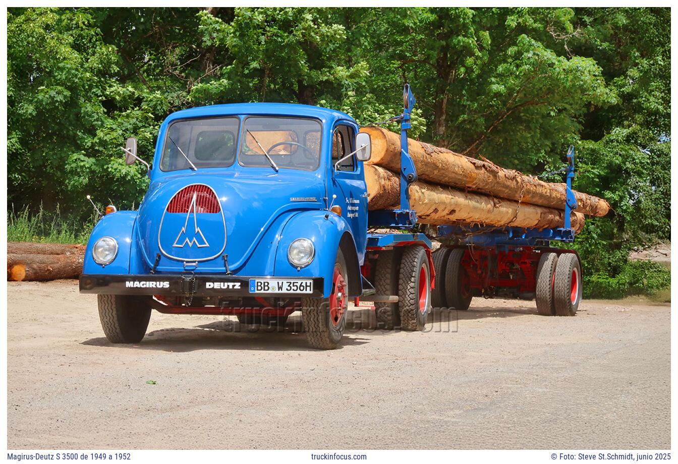 Magirus-Deutz S 3500 de 1949 a 1952 Foto junio 2025