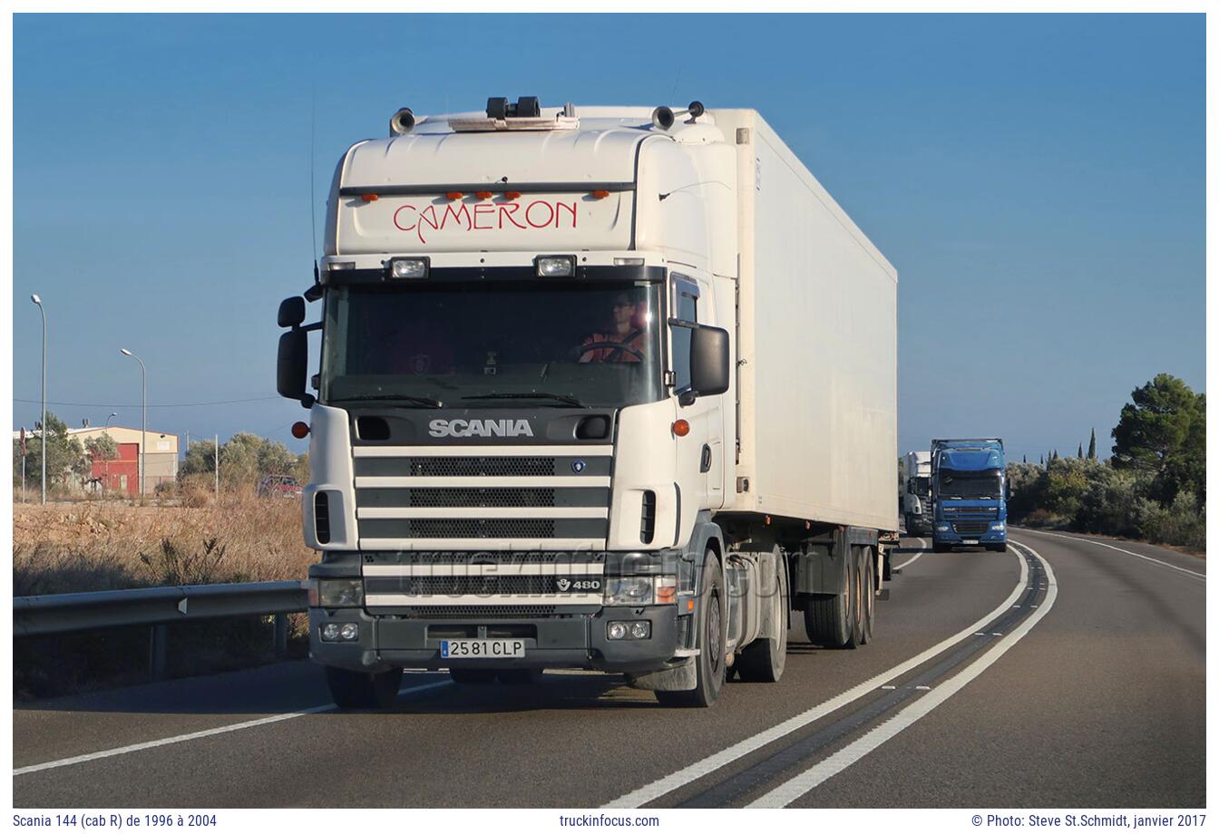 Scania 144 (cab R) de 1996 à 2004 Photo janvier 2017