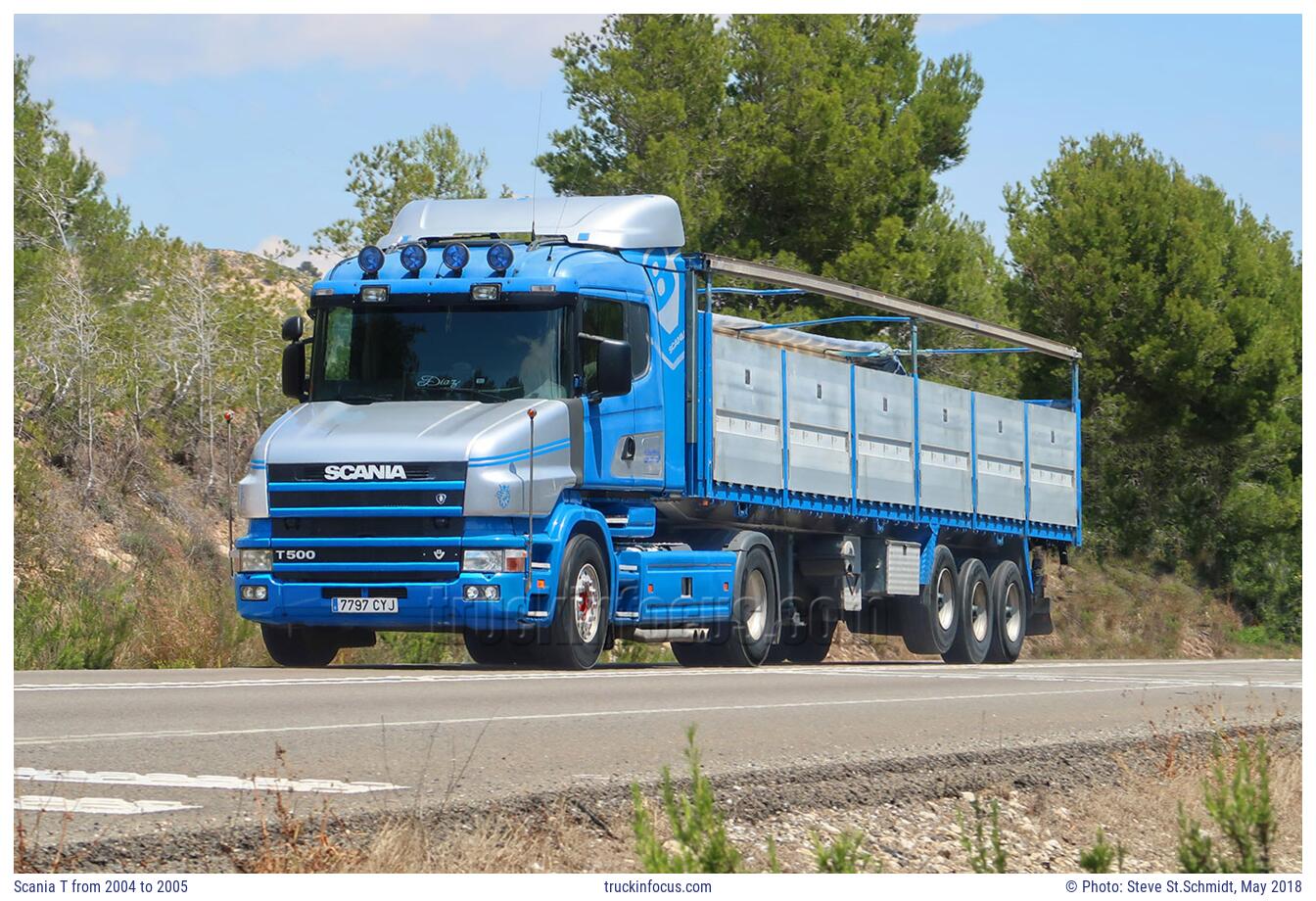 Scania T from 2004 to 2005 Photo May 2018