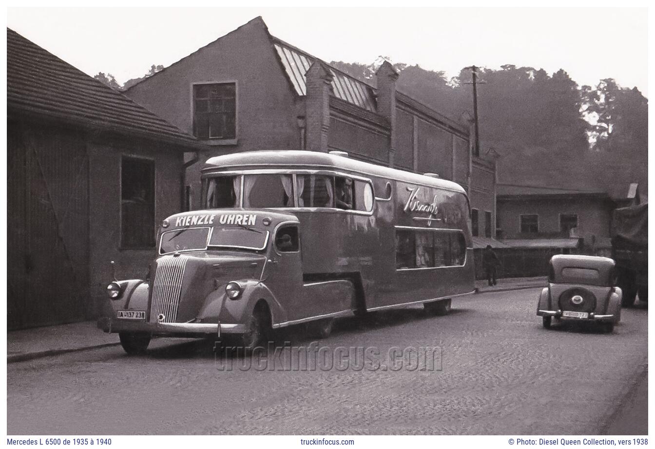 Mercedes L 6500 de 1935 à 1940 Photo vers 1938