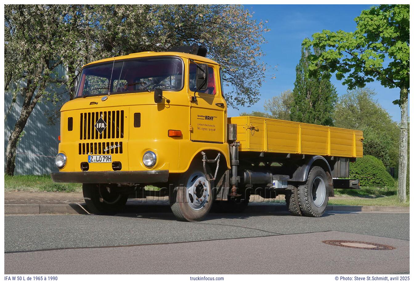 IFA W 50 L de 1965 à 1990 Photo avril 2025