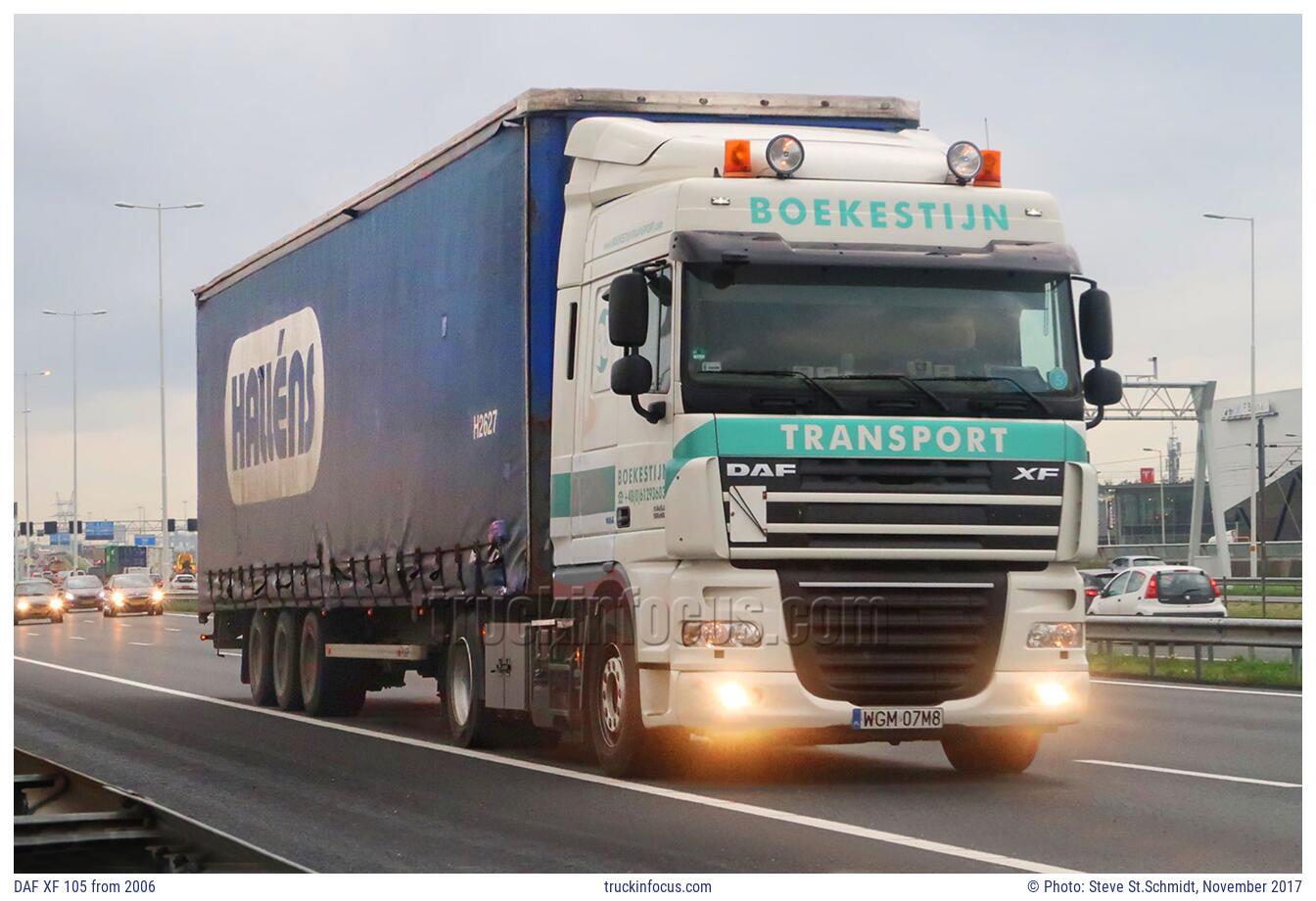 DAF XF 105 from 2006 Photo November 2017