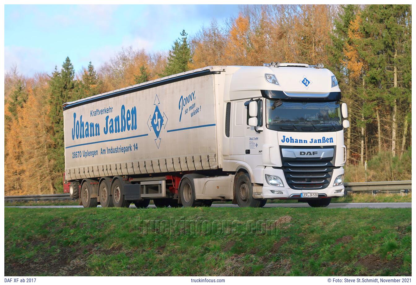 DAF XF ab 2017 Foto November 2021