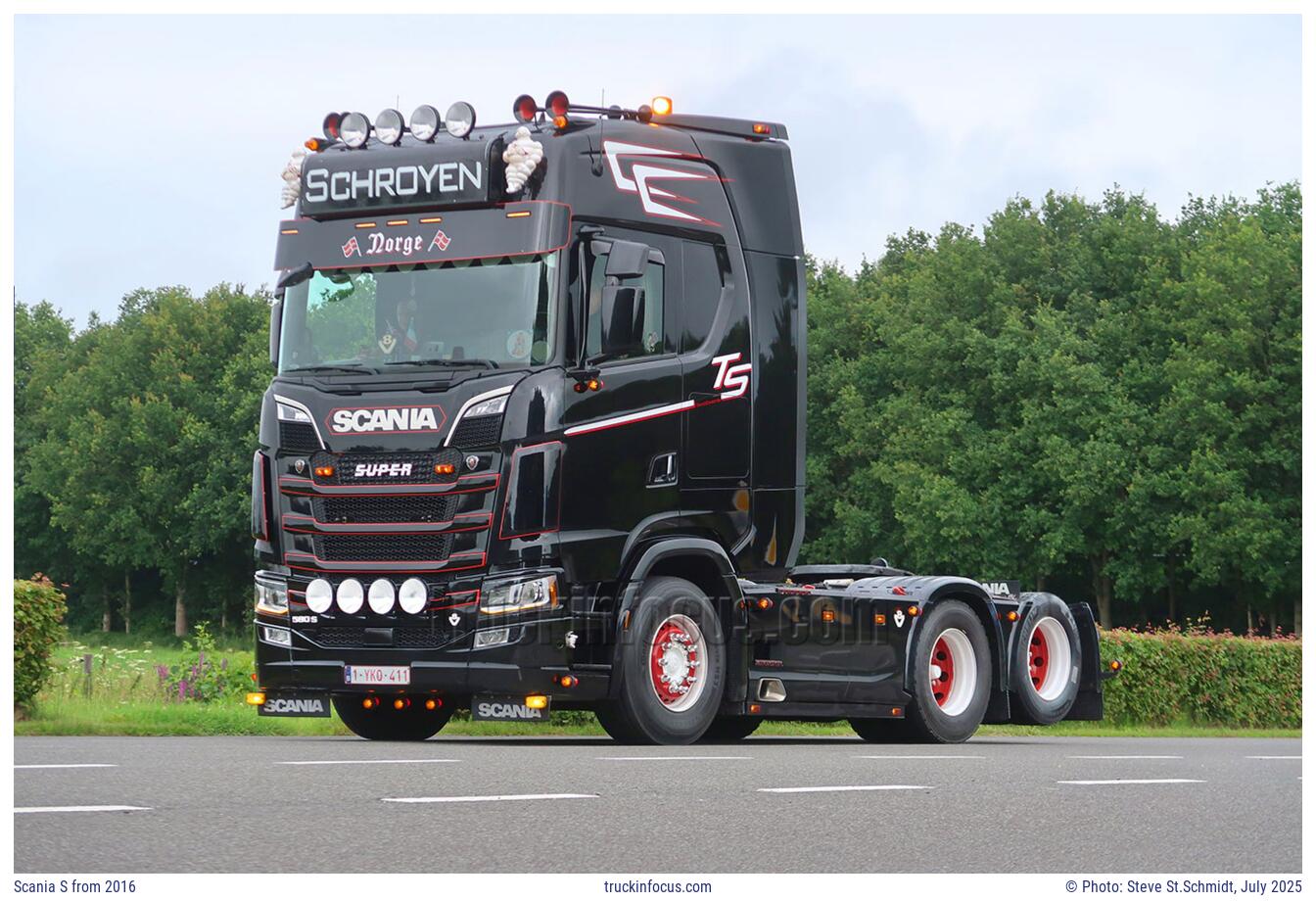 Scania S from 2016 Photo July 2025