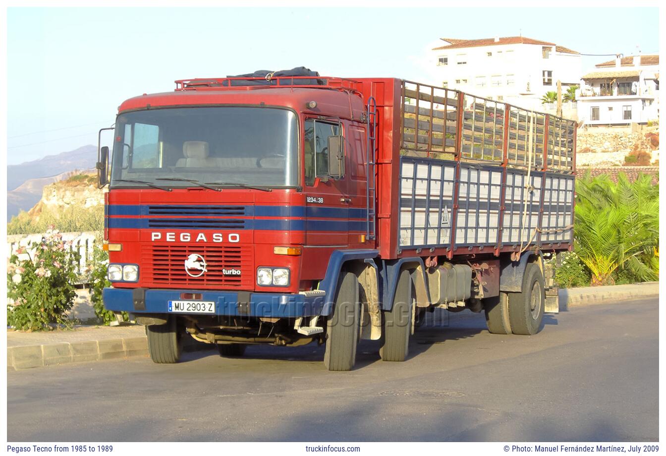 Pegaso Tecno from 1985 to 1989 Photo July 2009