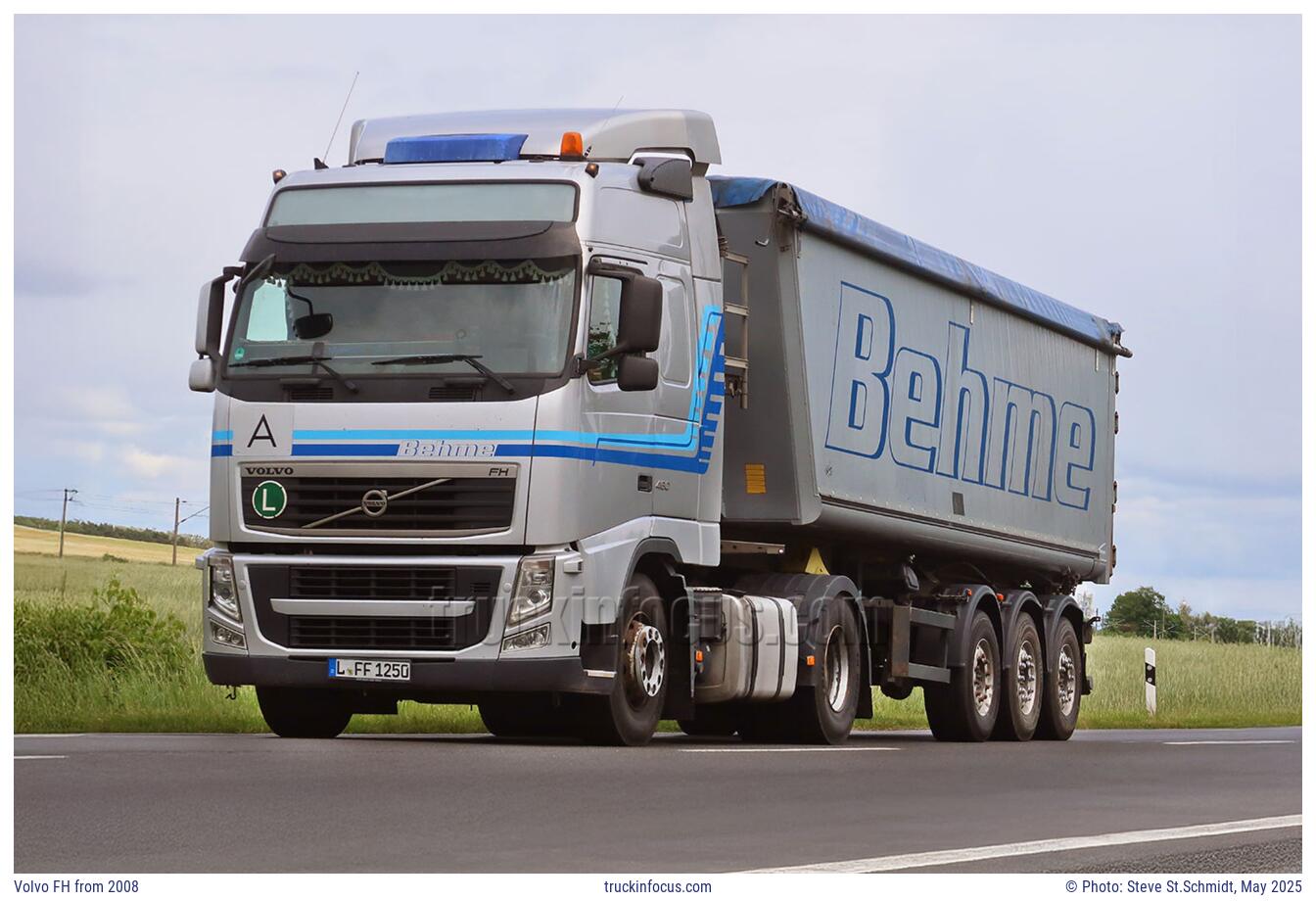 Volvo FH from 2008 Photo May 2025