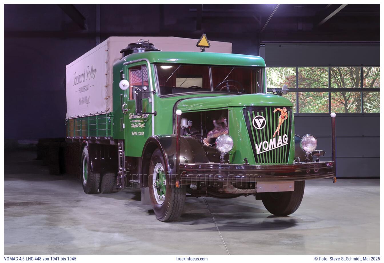 VOMAG 4,5 LHG 448 von 1941 bis 1945 Foto Mai 2025