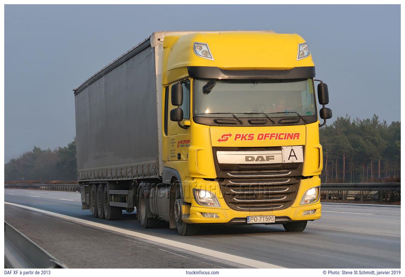 DAF XF à partir de 2013 Photo janvier 2019