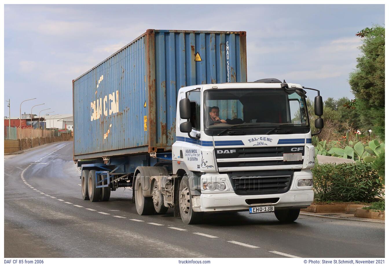DAF CF 85 from 2006 Photo November 2021