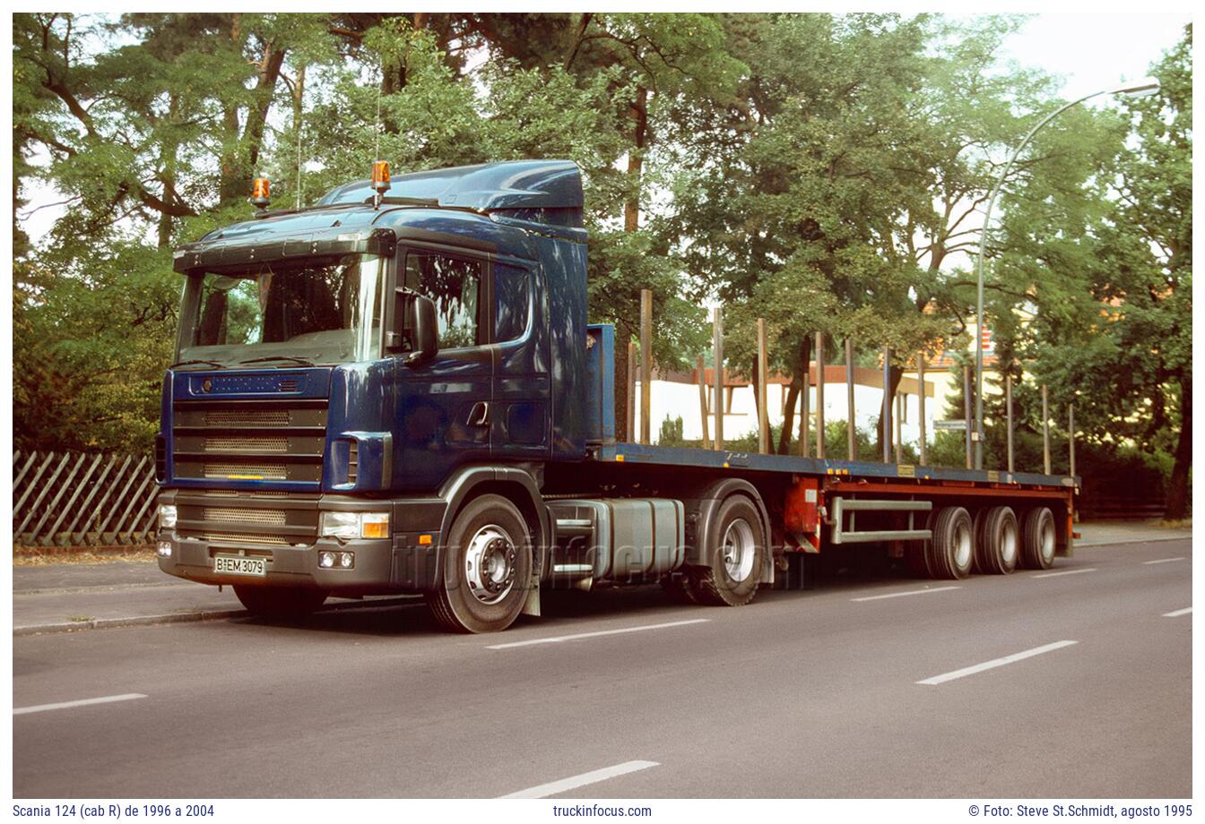 Scania 124 (cab R) de 1996 a 2004 Foto agosto 1995