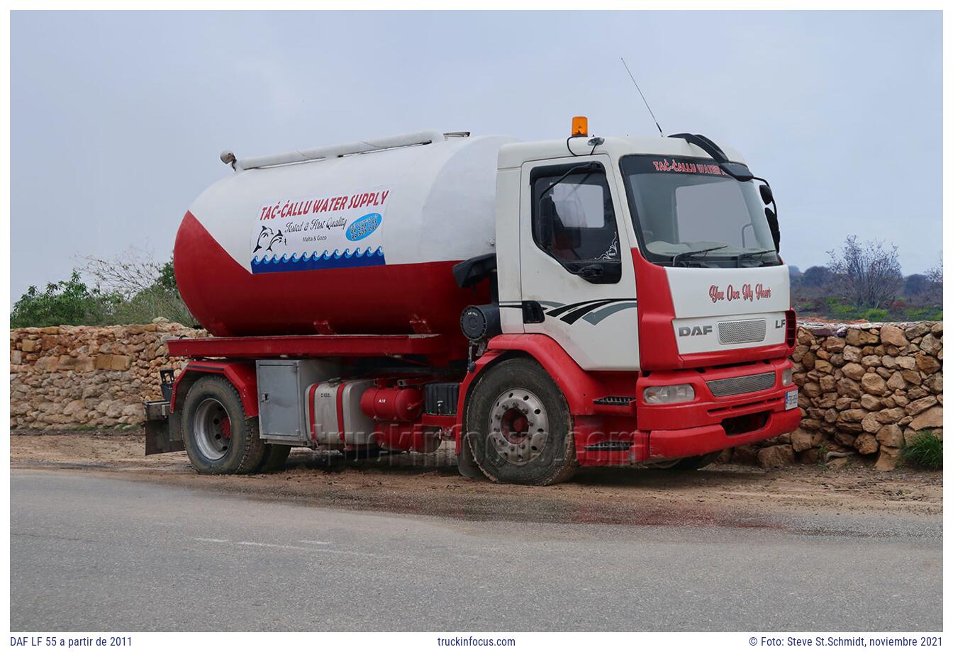 DAF LF 55 a partir de 2011 Foto noviembre 2021