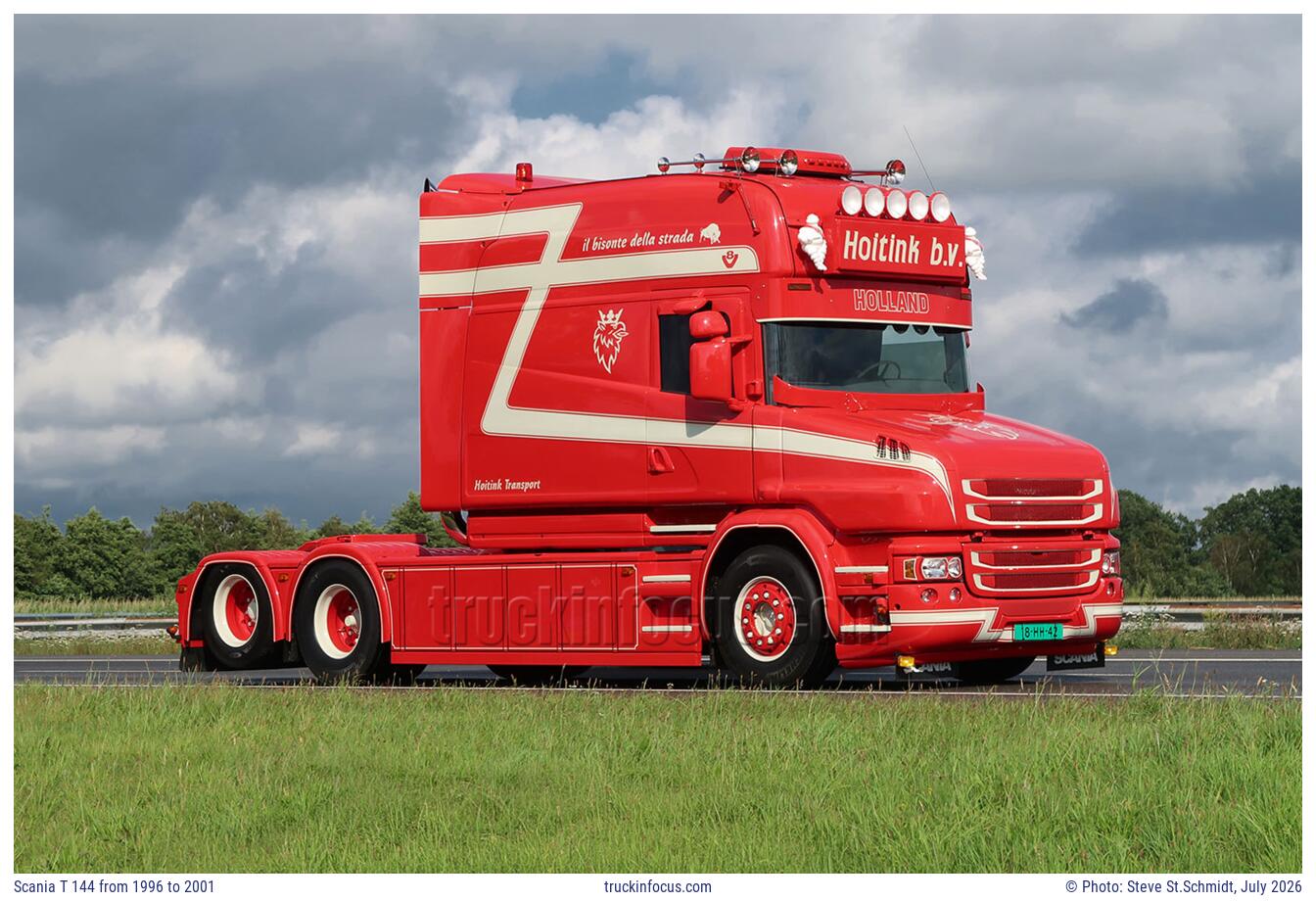 Scania T 144 from 1996 to 2001 Photo July 2026
