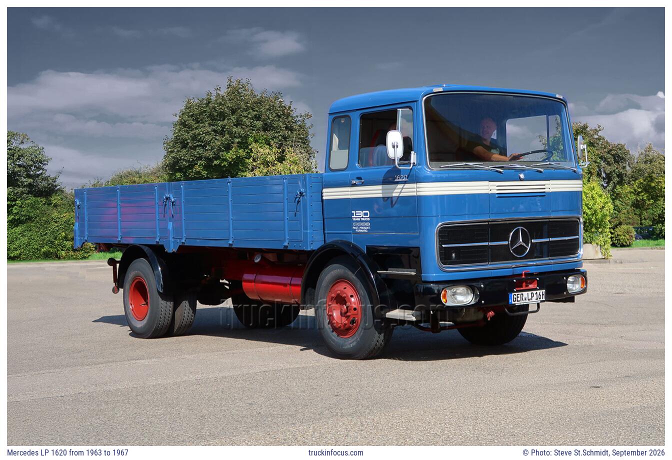 Mercedes LP 1620 from 1963 to 1967 Photo September 2026