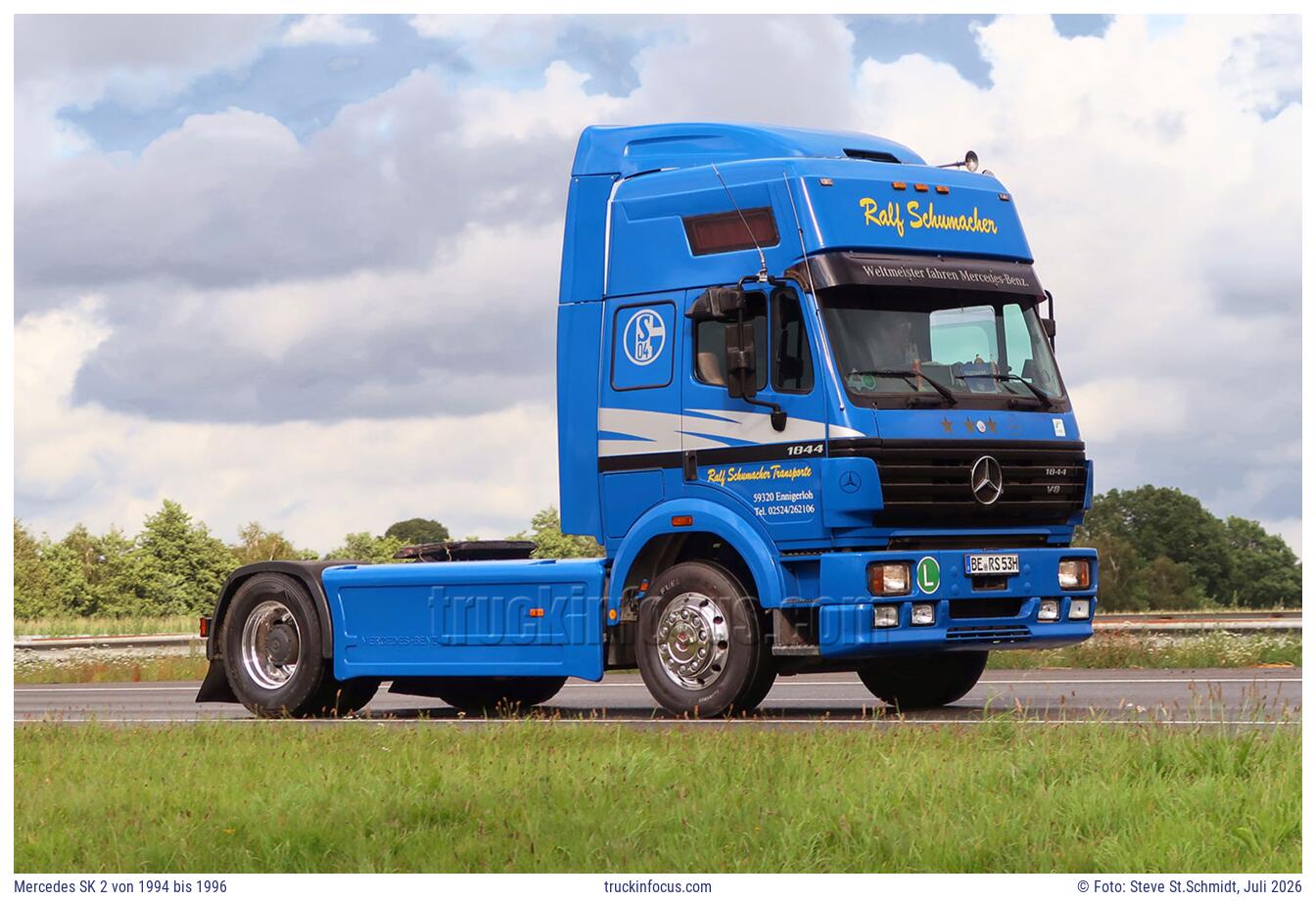 Mercedes SK 2 von 1994 bis 1996 Foto Juli 2026