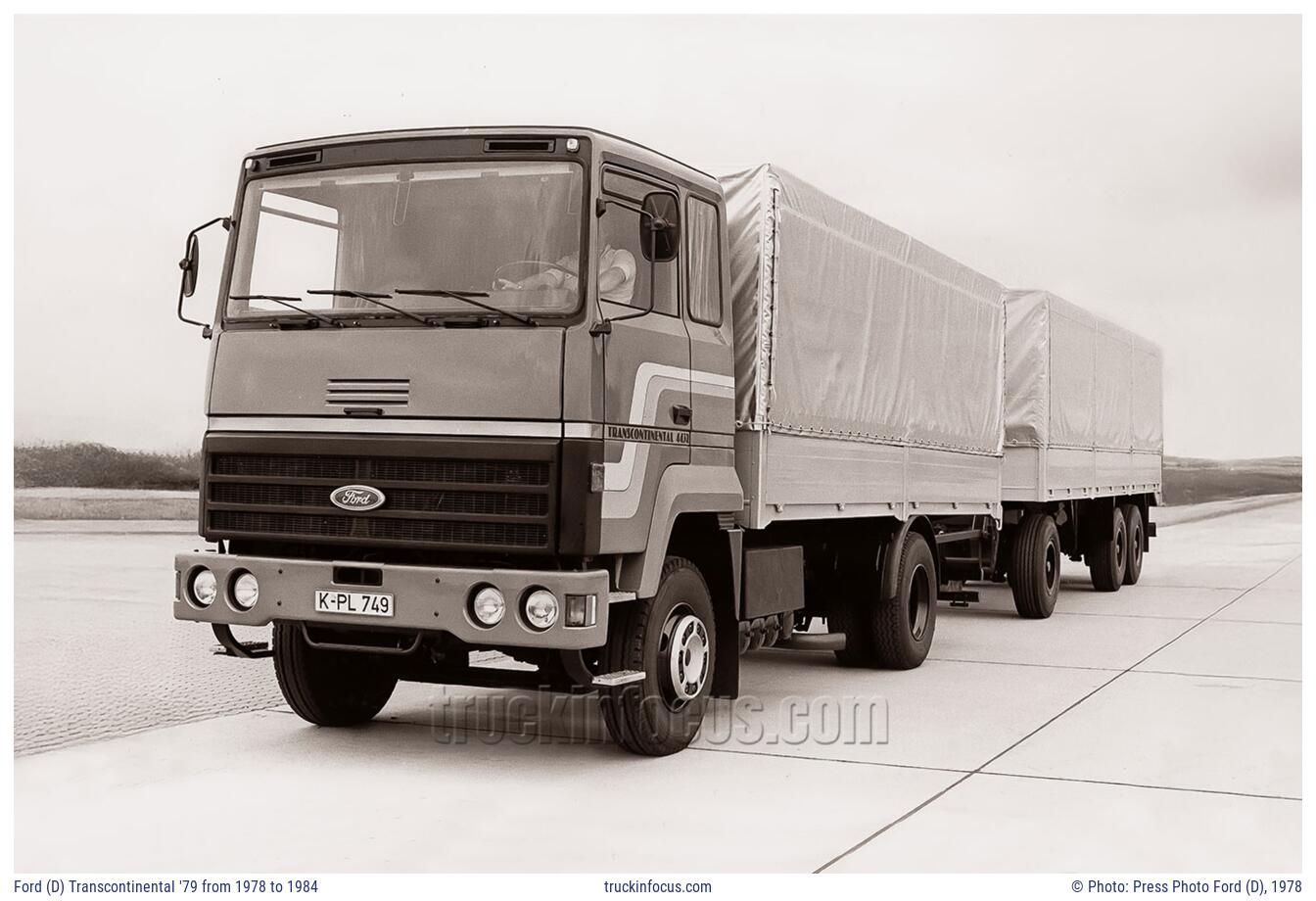 Ford (D) Transcontinental '79 from 1978 to 1984 Photo 1978