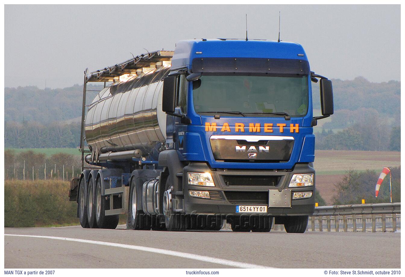 MAN TGX a partir de 2007 Foto octubre 2010