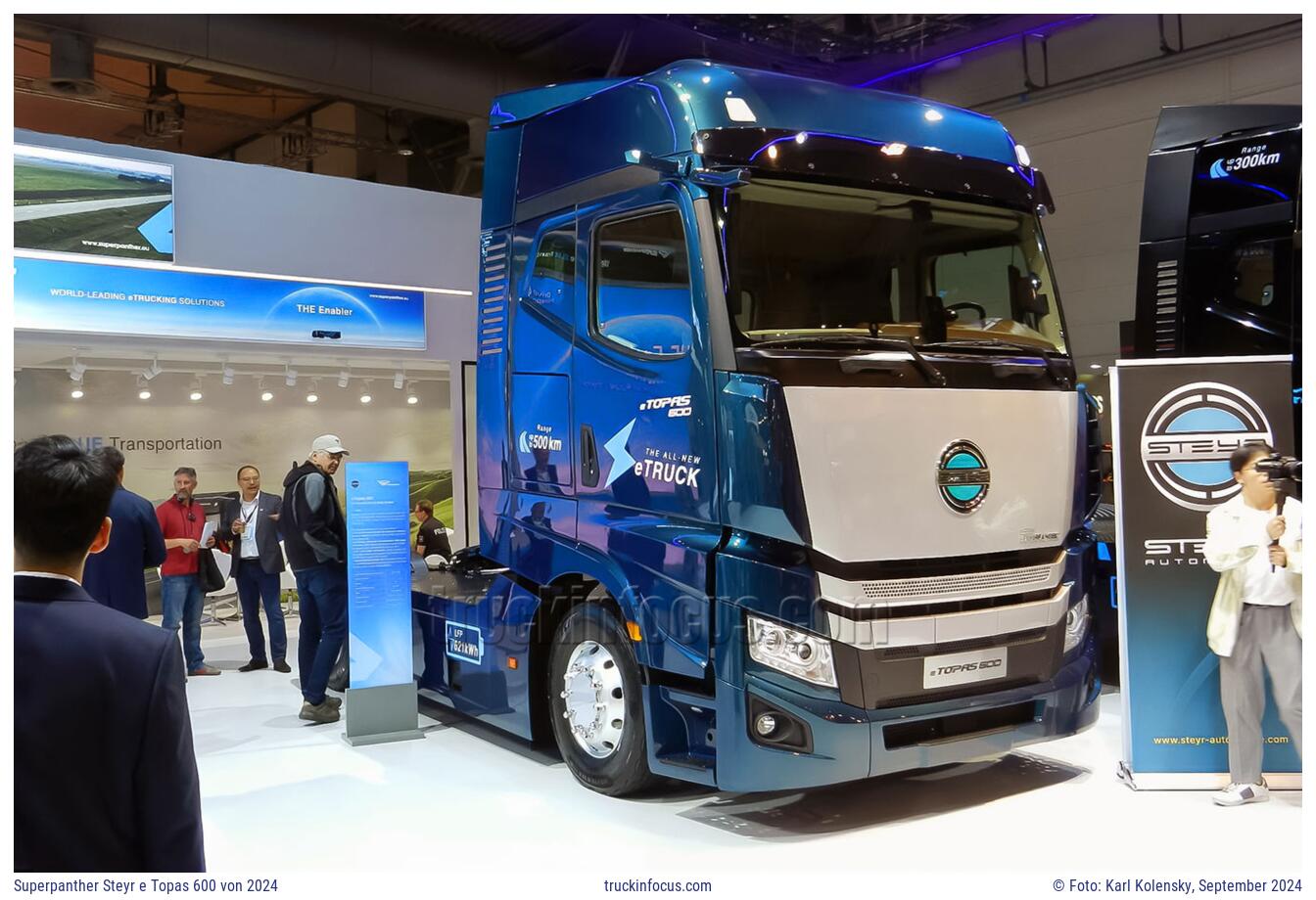 Superpanther Steyr e Topas 600 von 2024 Foto September 2024