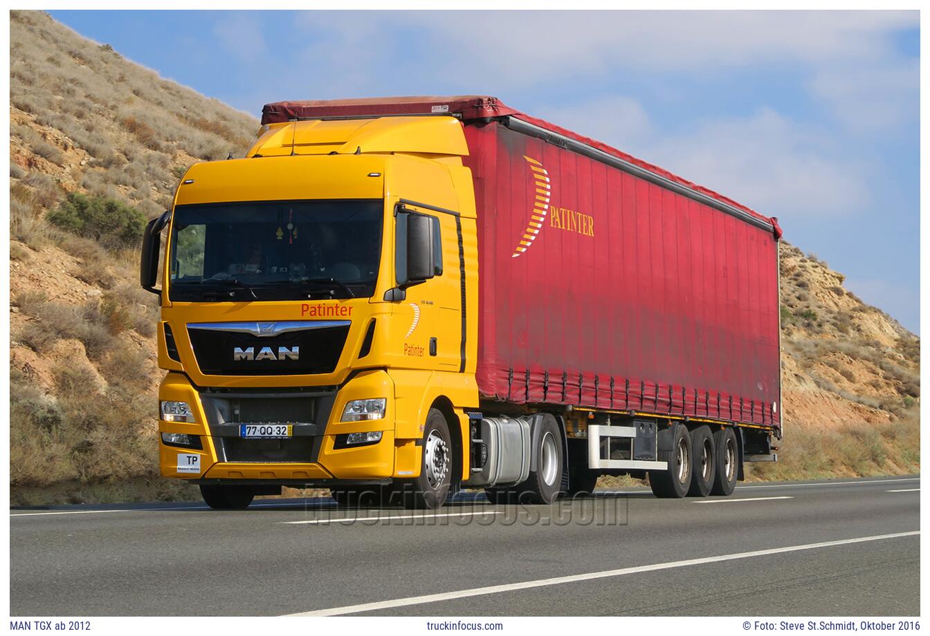 MAN TGX ab 2012 Foto Oktober 2016