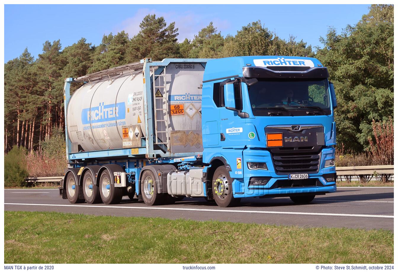 MAN TGX à partir de 2020 Photo octobre 2024