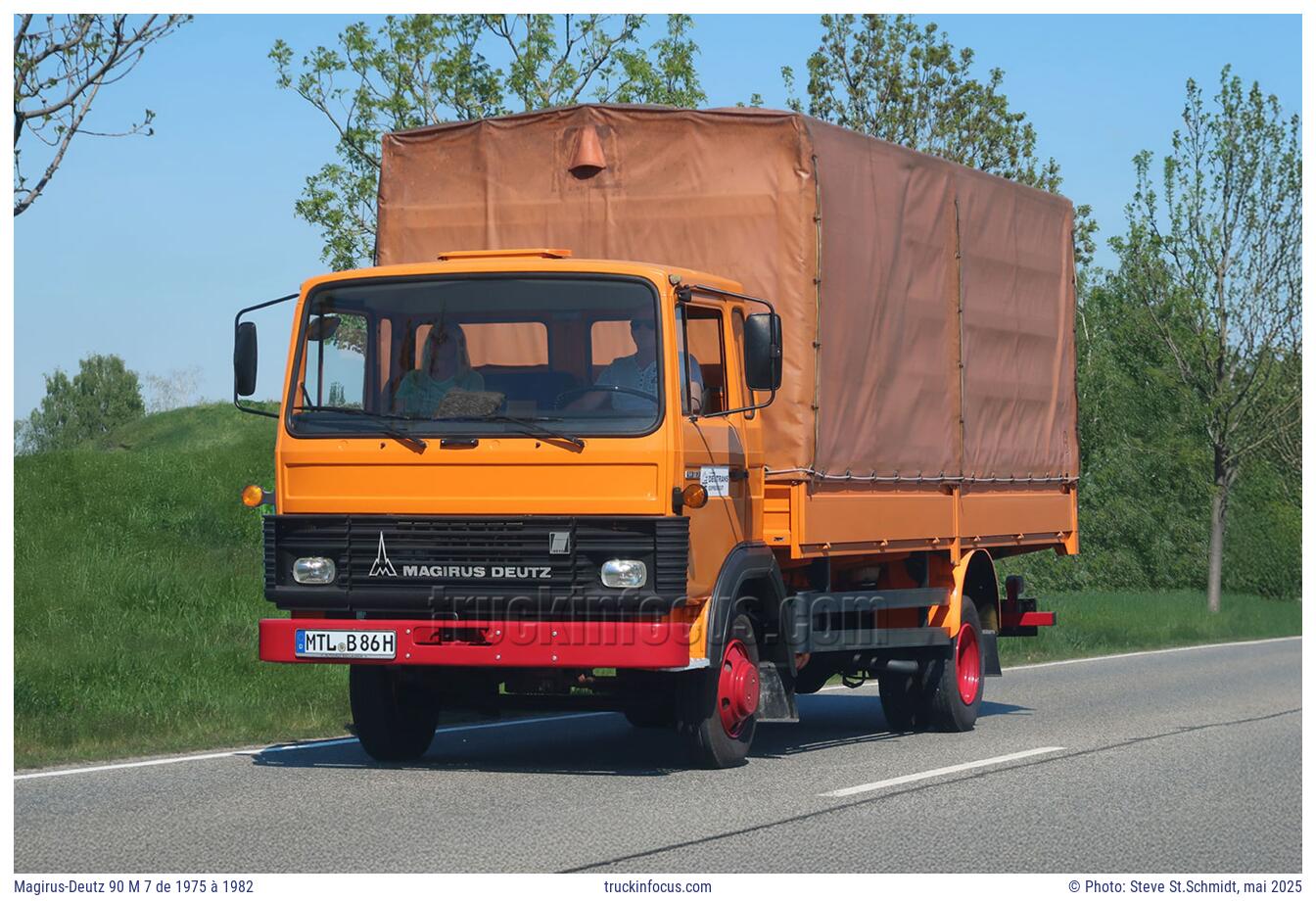 Magirus-Deutz 90 M 7 de 1975 à 1982 Photo mai 2025
